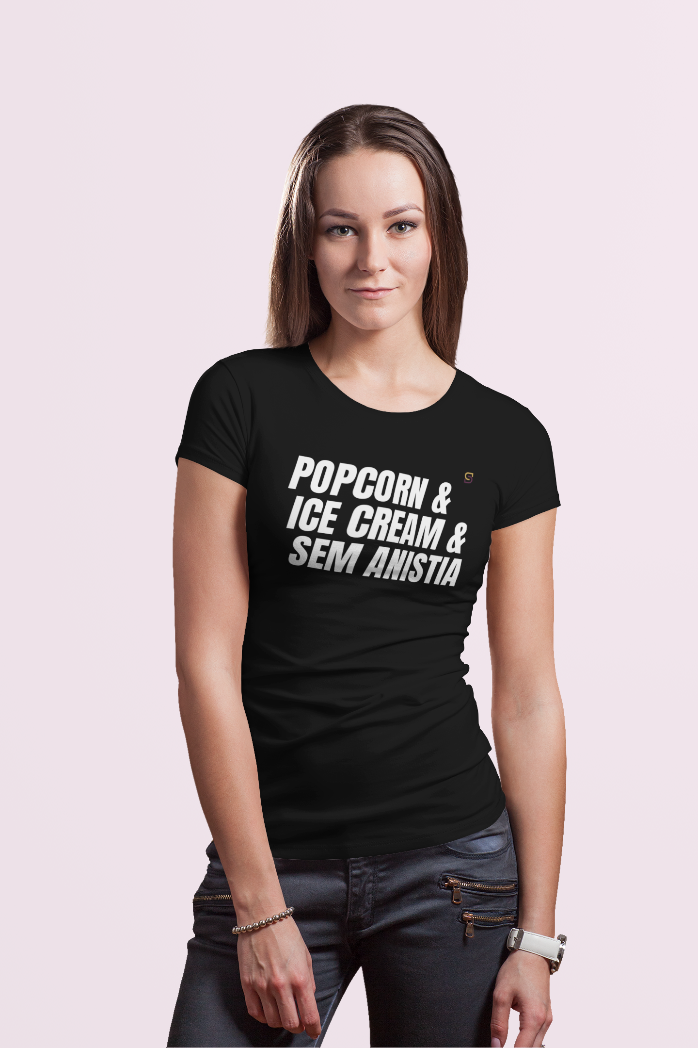 T-shirt Baby Look SEM ANISTIA!