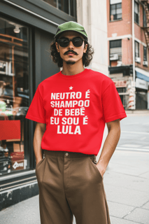 T-shirt Tradicional EU SOU É LULA