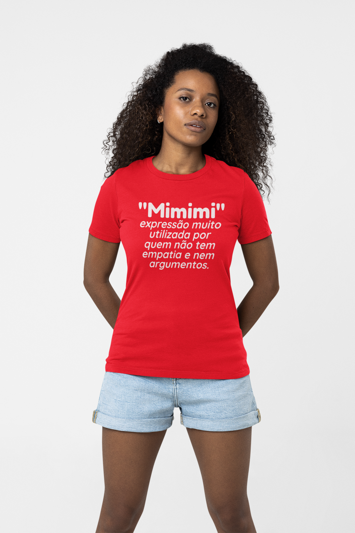T-shirt Baby Look  MIMIMI