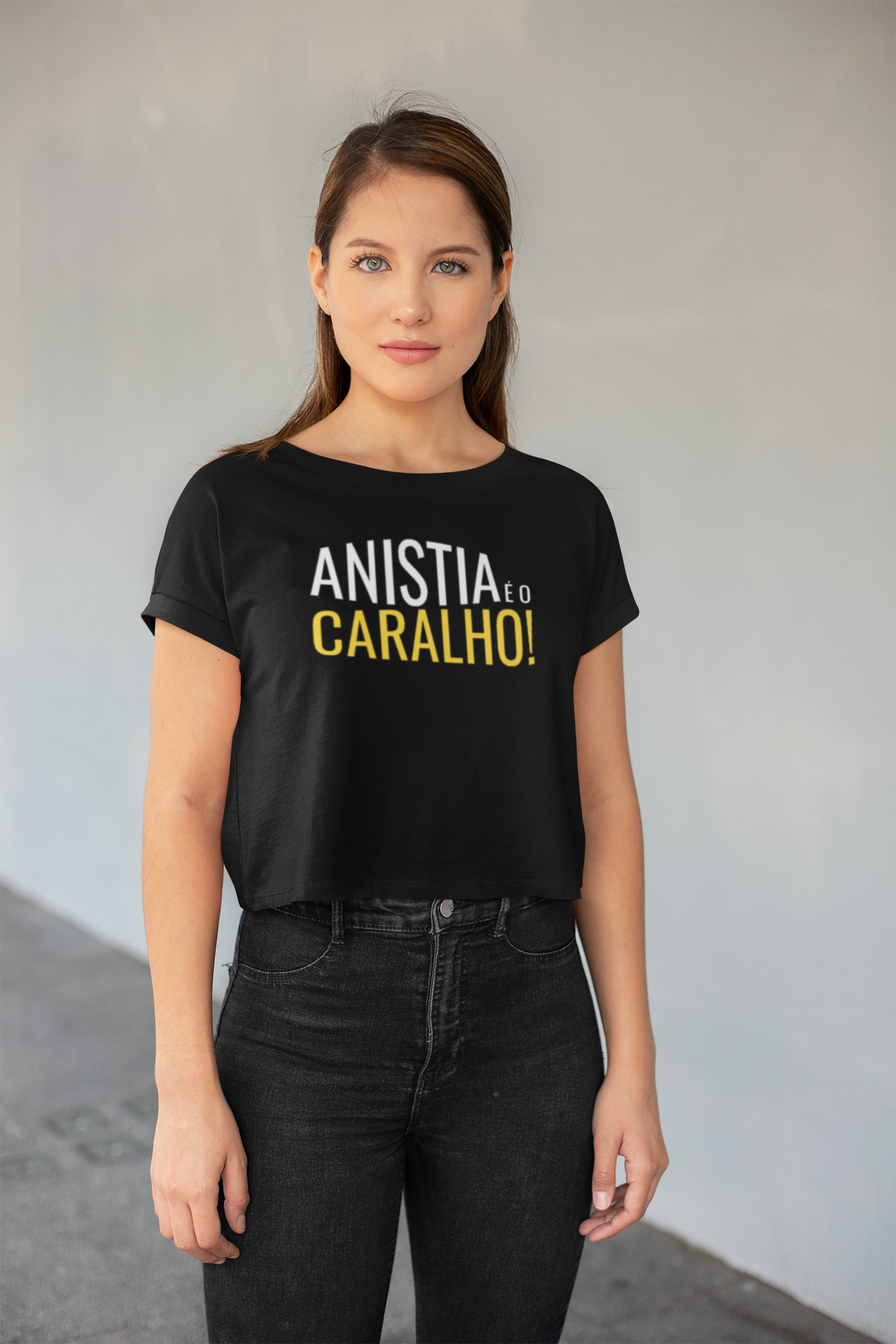 Cropped Anistia é o C*ralho