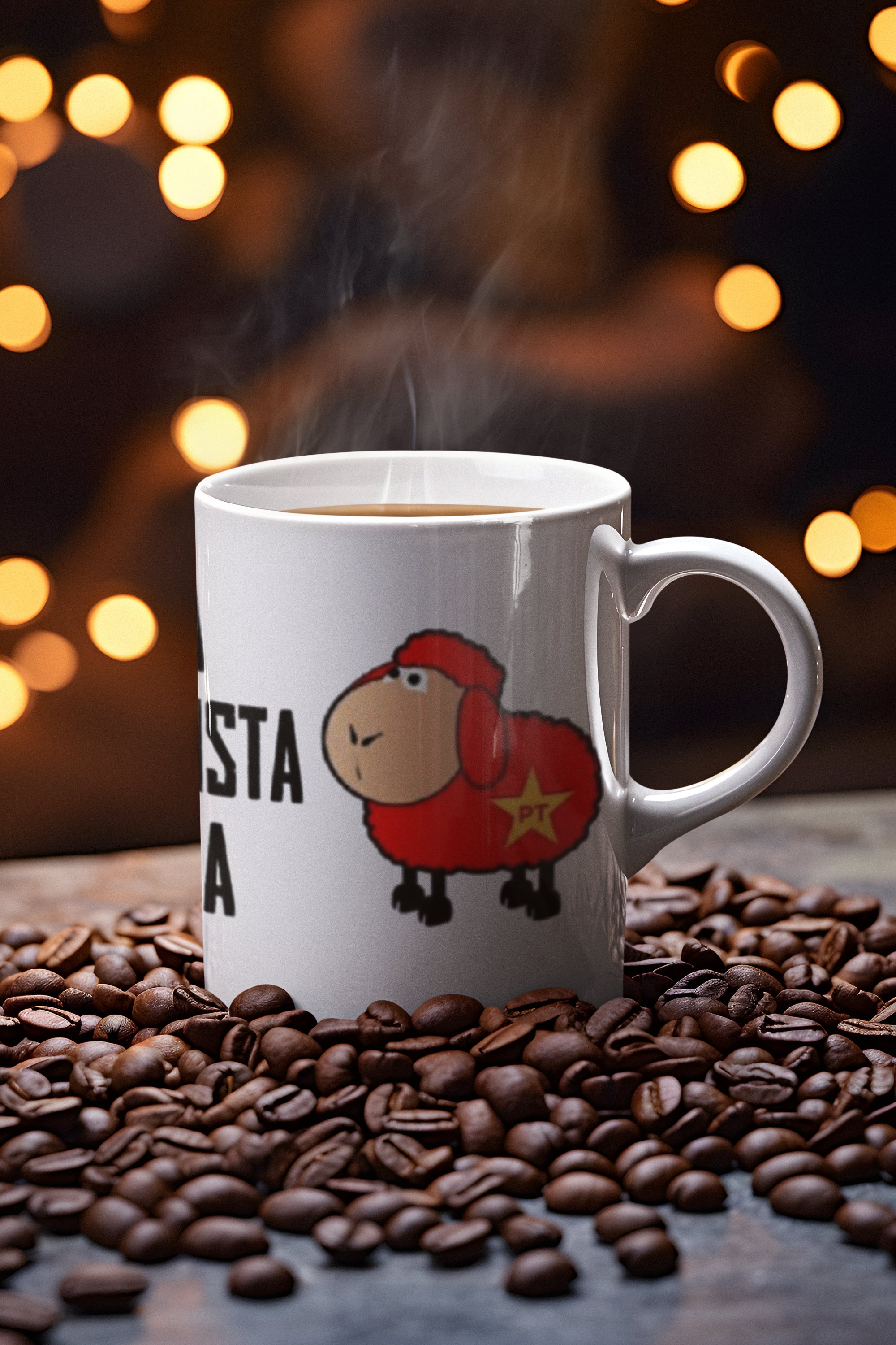 Caneca Ovelha Petista 