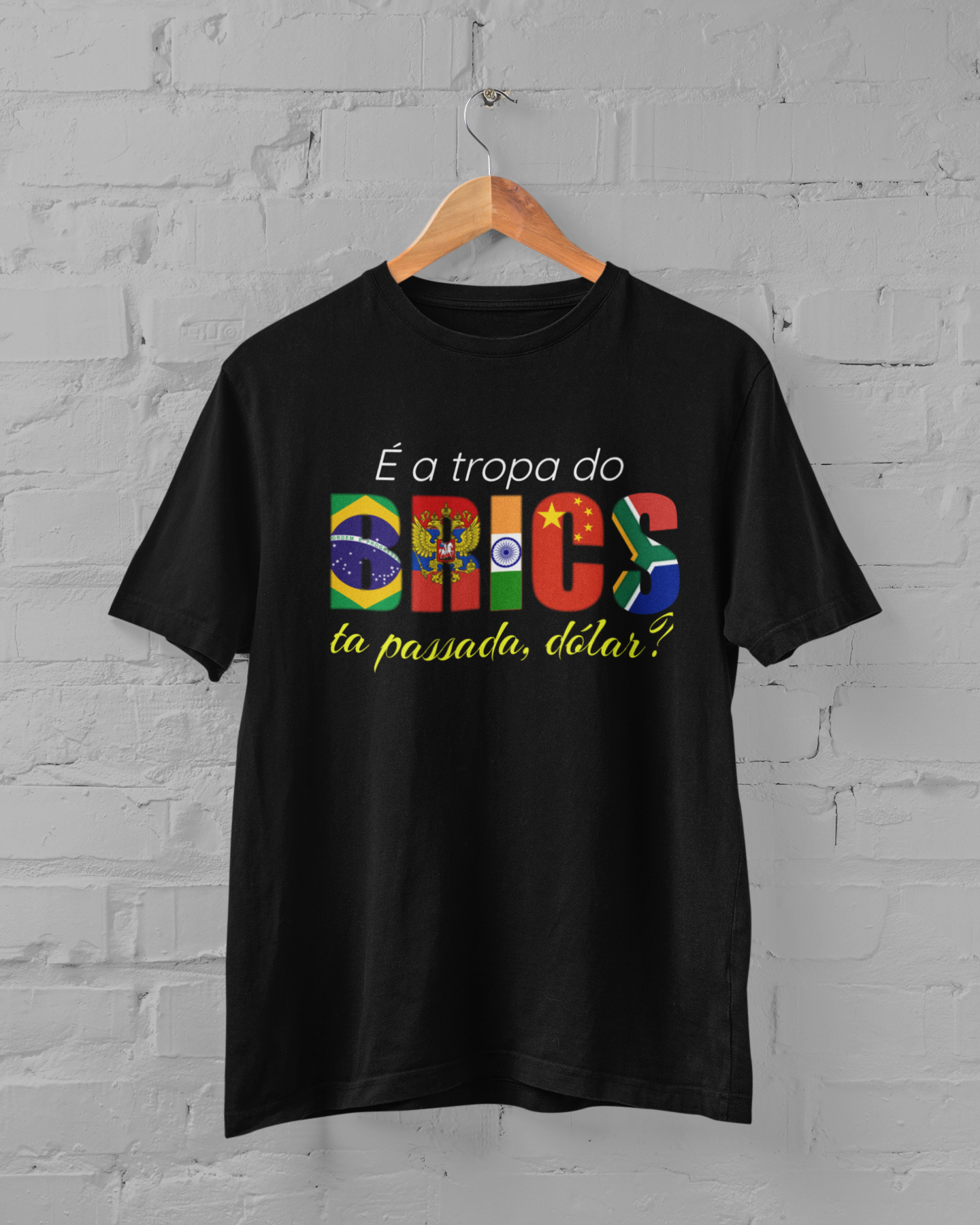 Nome do produto: T-shirt Tradicional BRICS