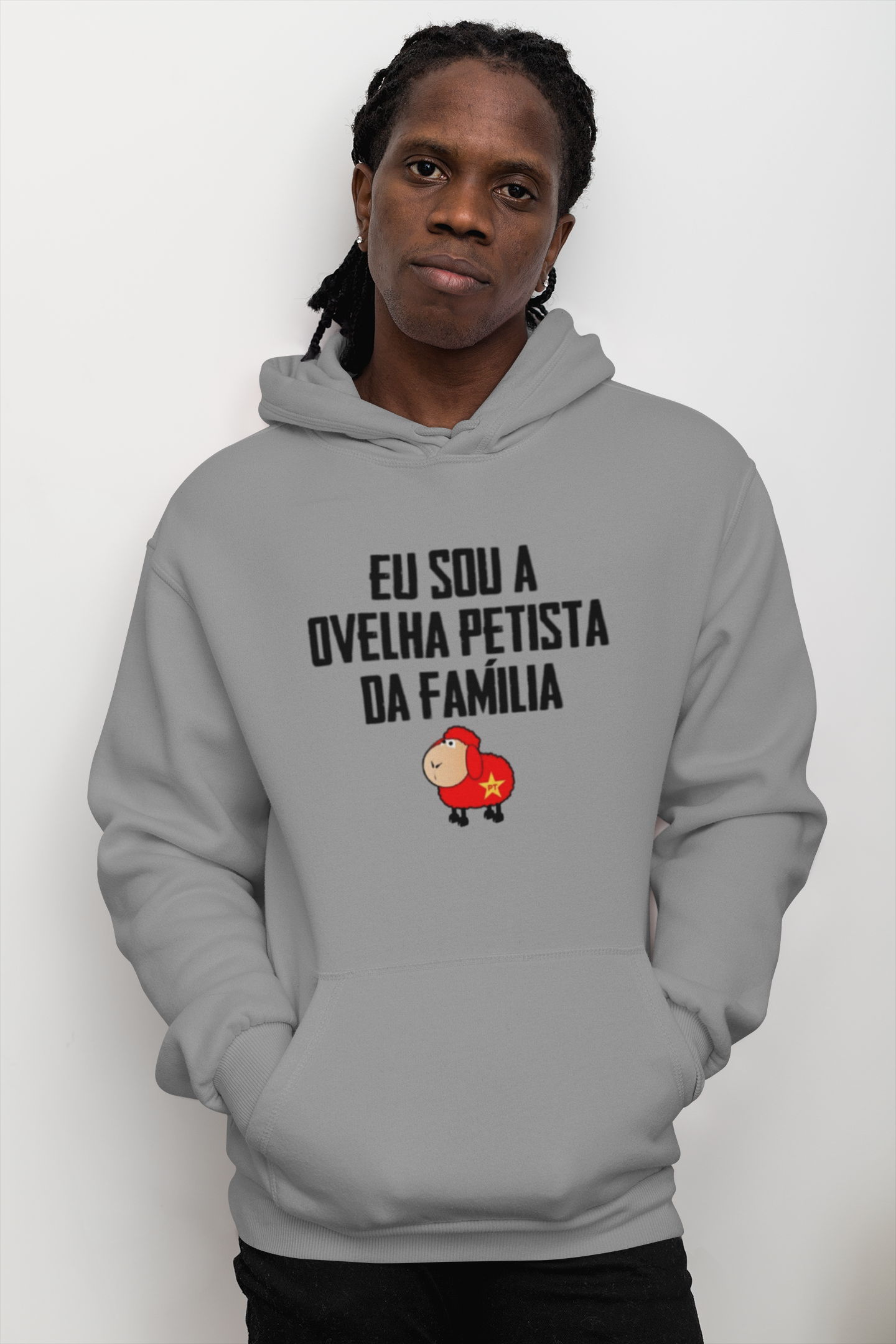 Moletom Canguru Ovelha Petista