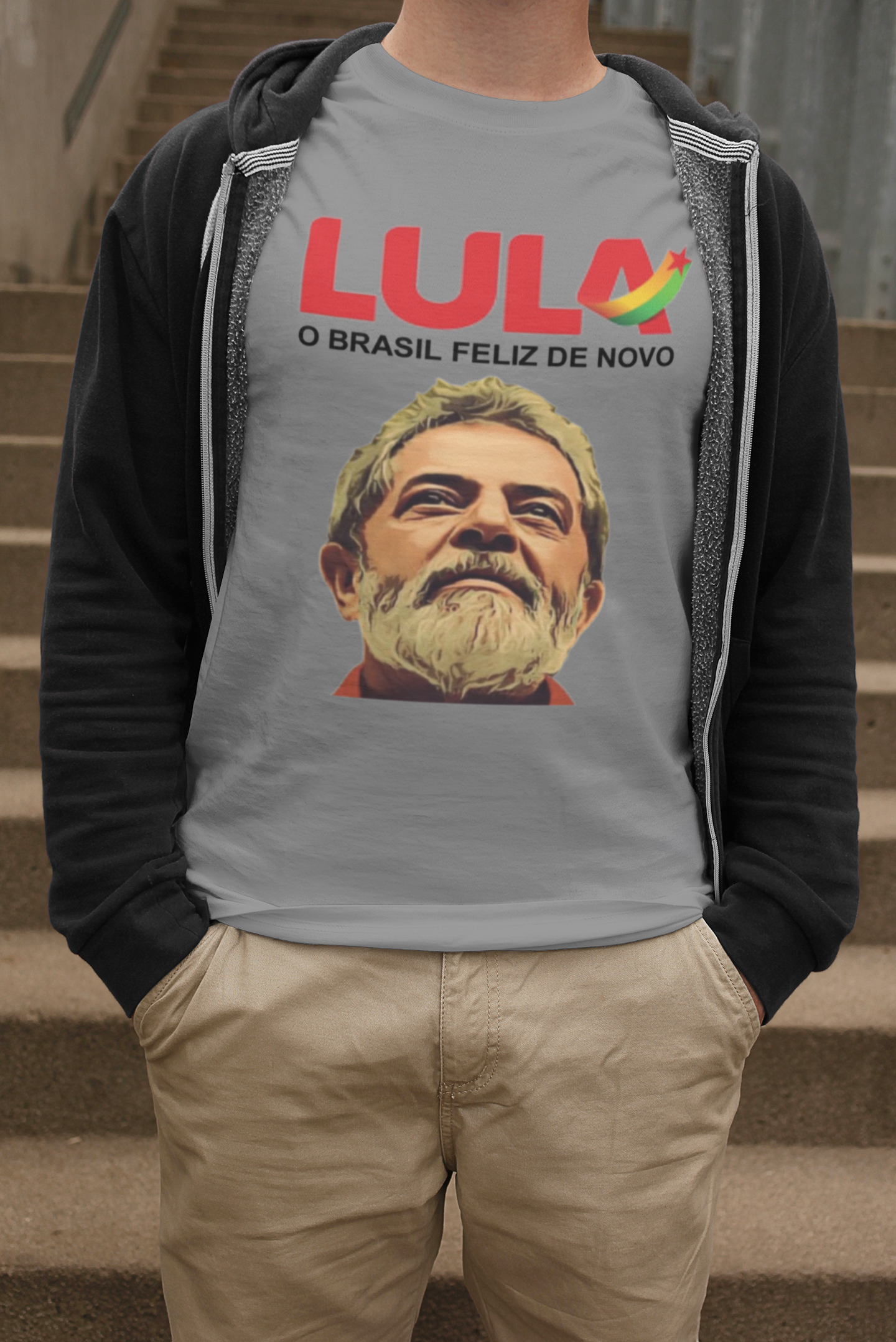 T-shirt Tradicional LULA BR