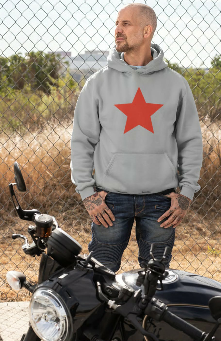 Moletom UNISSEX Canguru Estrela