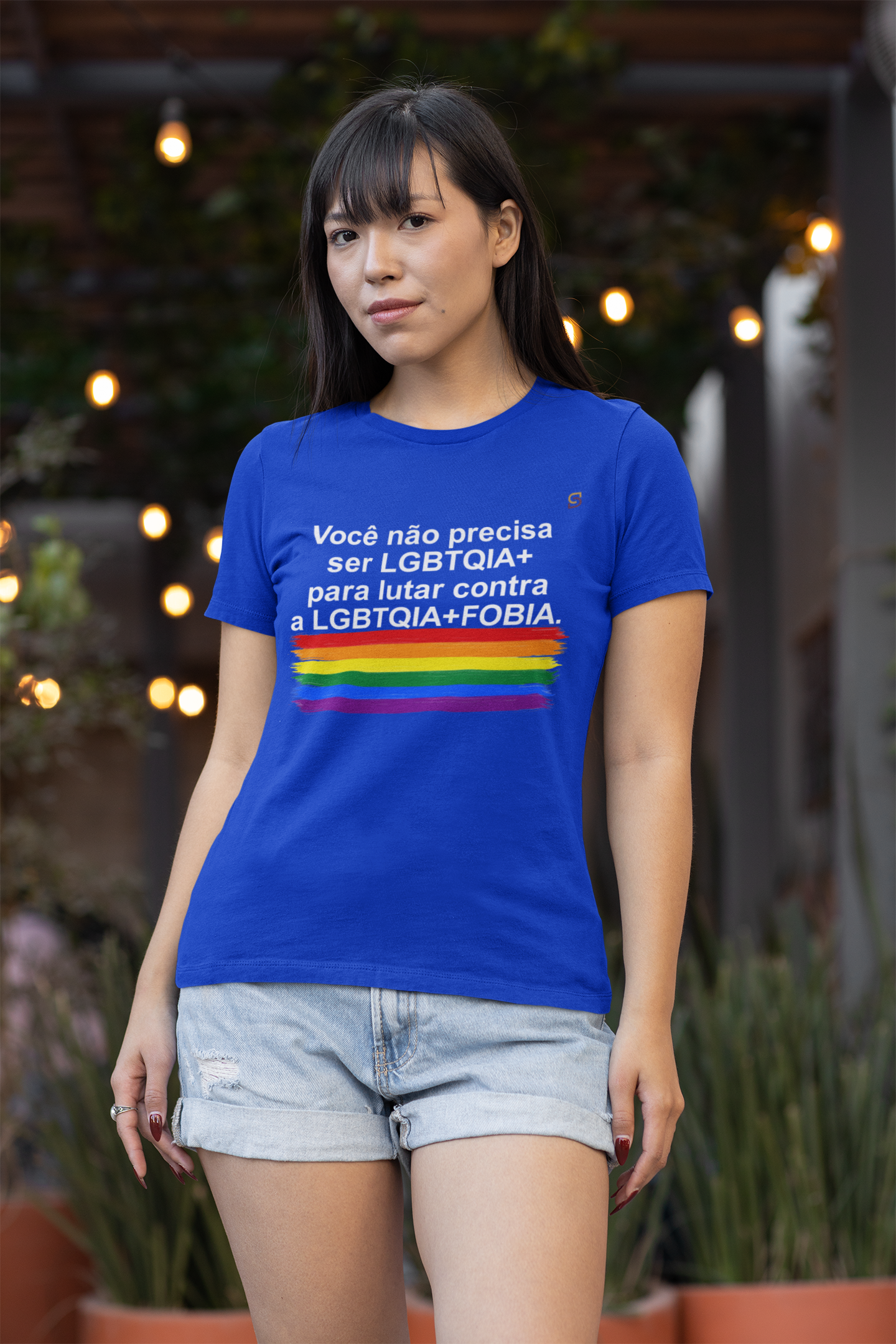 T-shirt Baby Look LGBTQIA+FOBIA