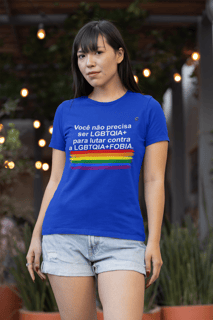 T-shirt Baby Look LGBTQIA+FOBIA