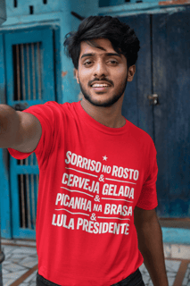 T-shirt Tradicional LULA PRESIDENTE