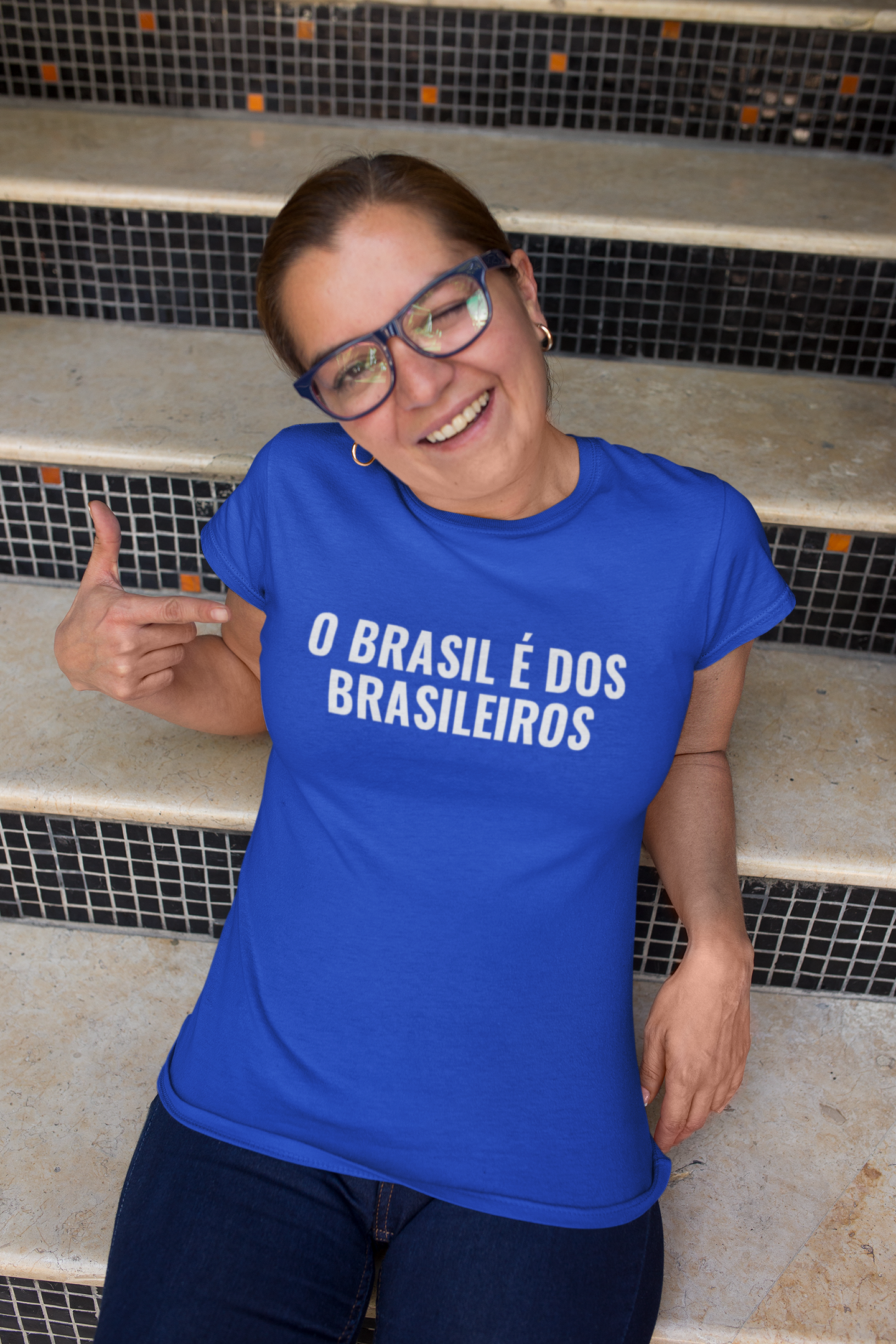 T-shirt Baby Look BRASIL