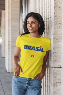 T-shirt Baby Look BRASIL