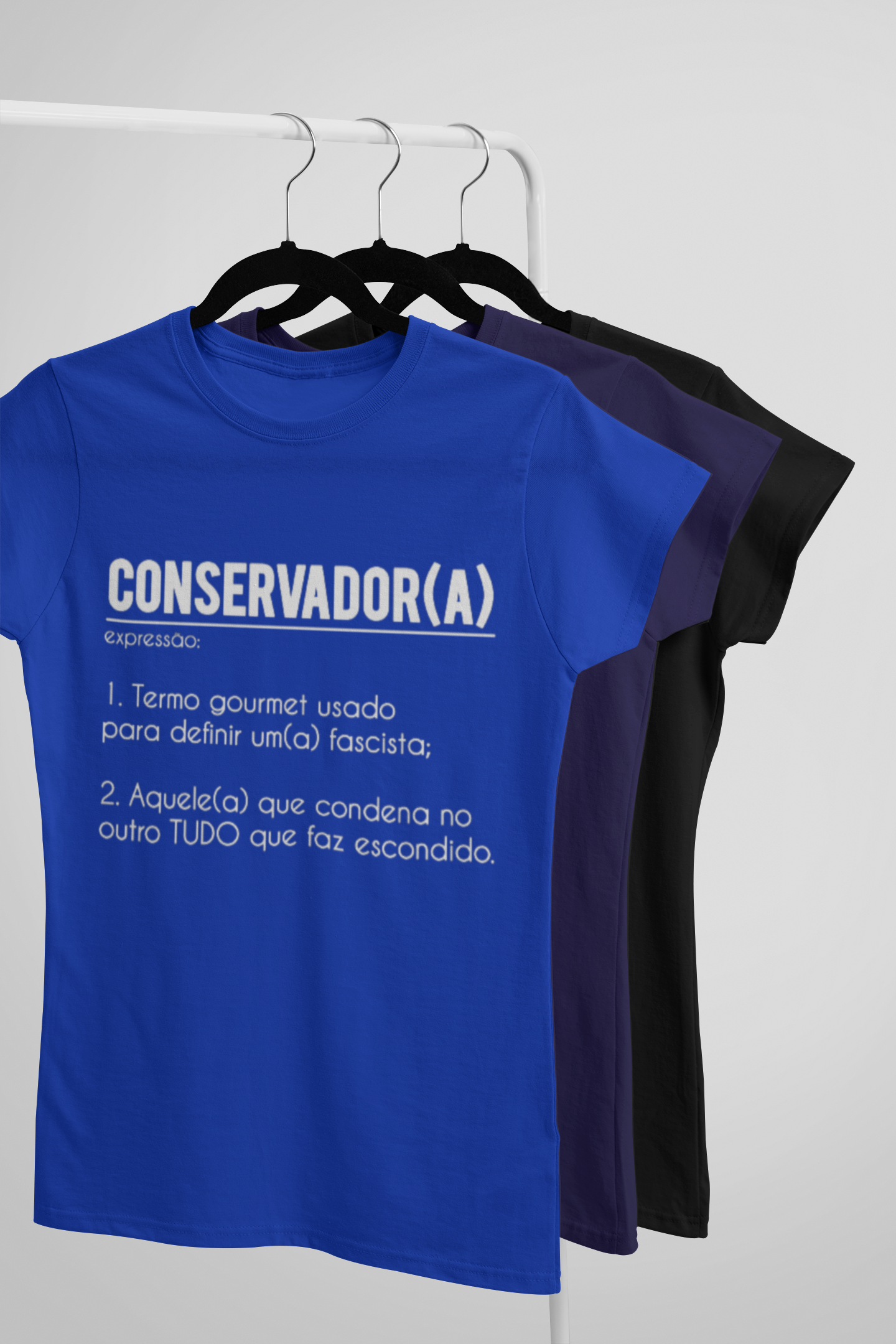T-shirt Baby Look Conservador(a)