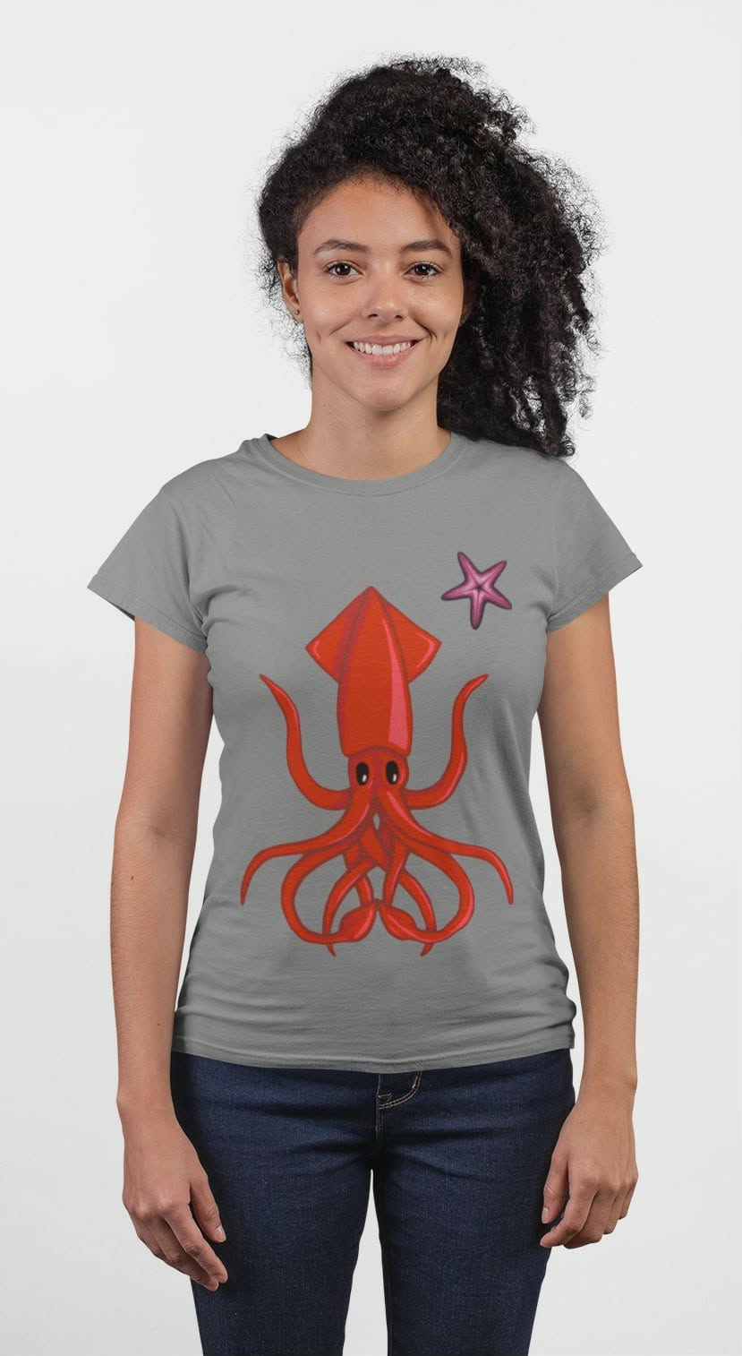 T-shirt Baby Look Lula & Estrela