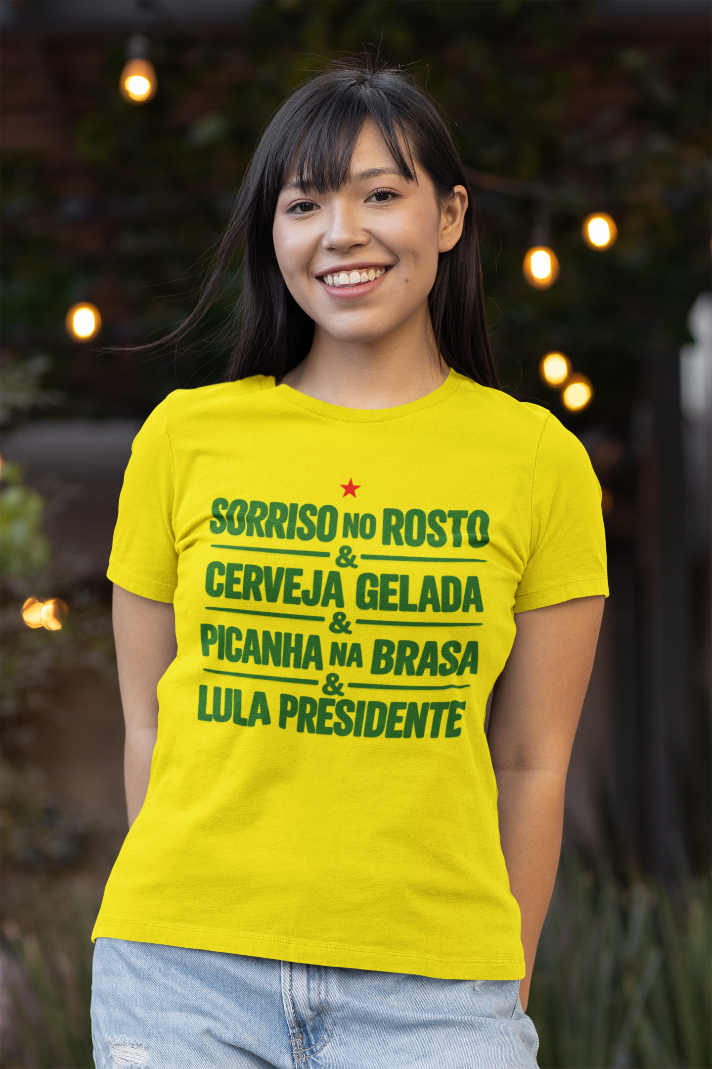 T-shirt Tradicional LULA PRESIDENTE