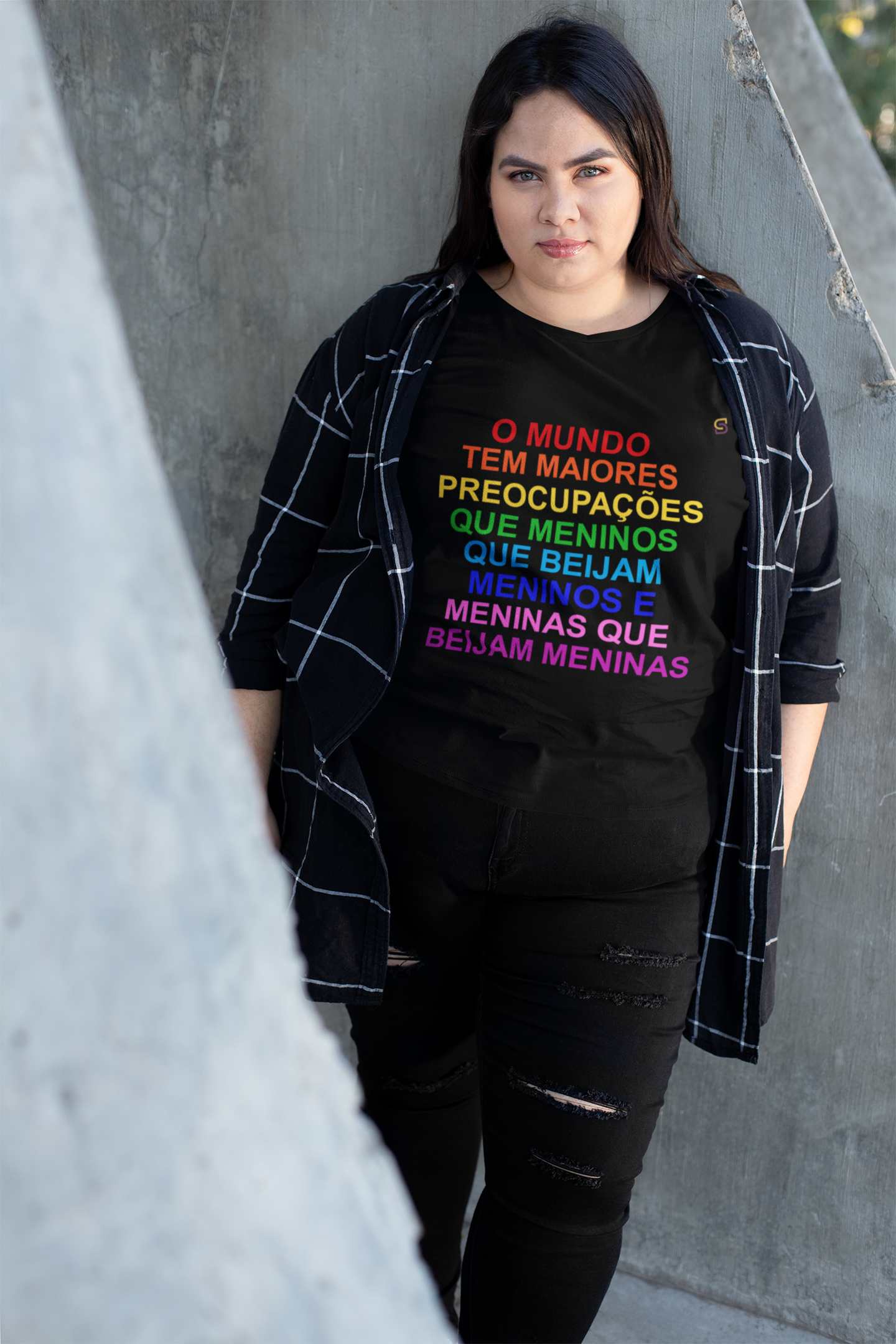 T-shirt Plus Size Meninos e Meninas
