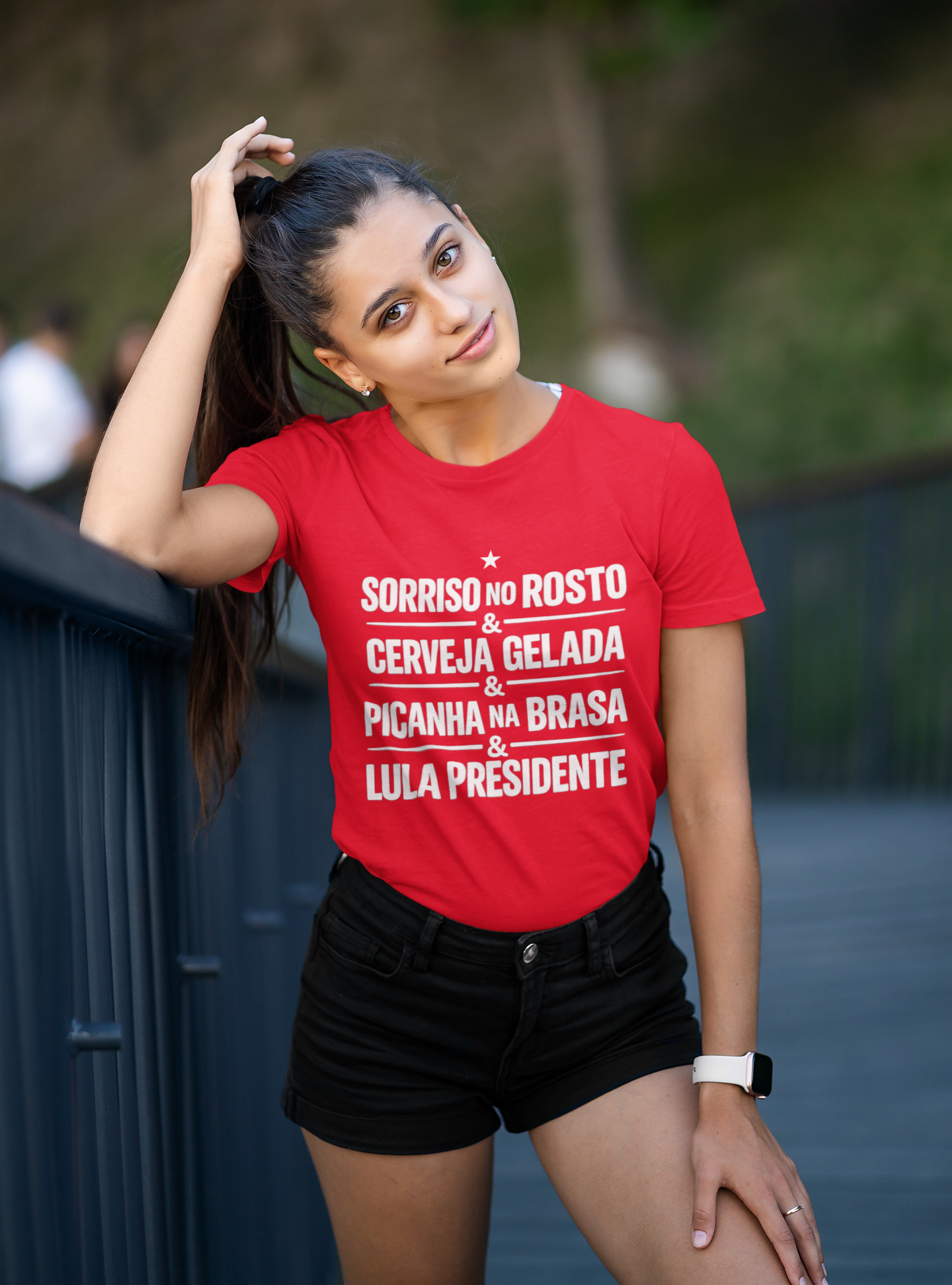 T-shirt Baby Look LULA PRESIDENTE