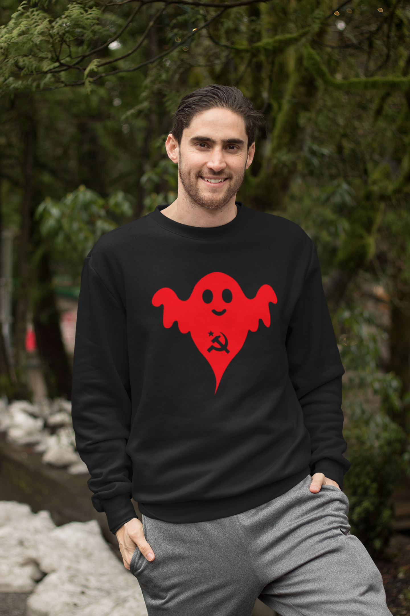 Nome do produto: Moletom Prime Fantasma do Comunismo