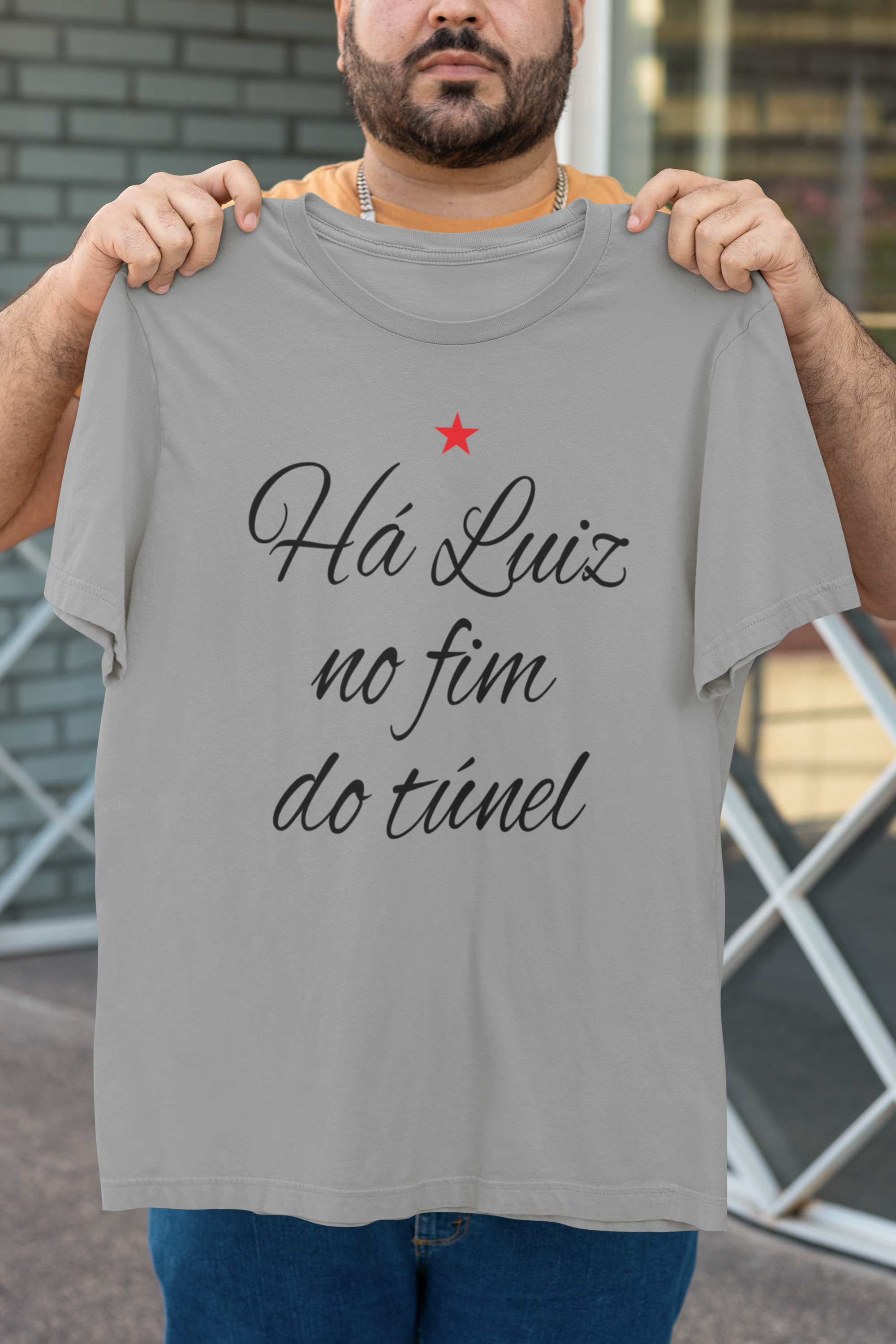 T-shirt Plus Size Há Luiz