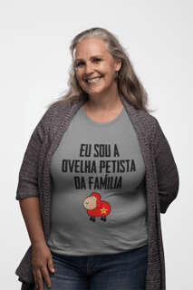 T-shirt Plus Size Ovelha Petista