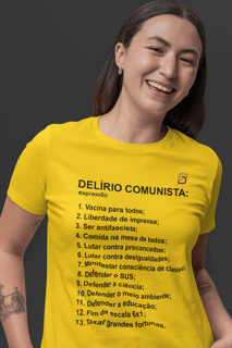T-shirt Baby Look Delírio Comunista