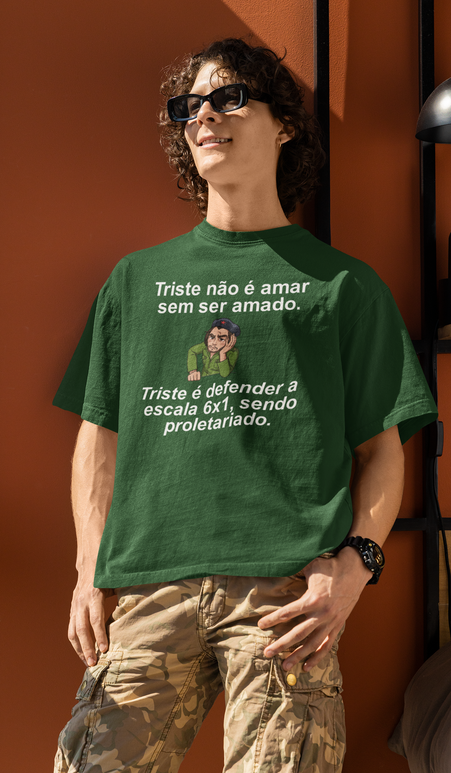 Camisa Oversized FIM DA ESCALA 6X1