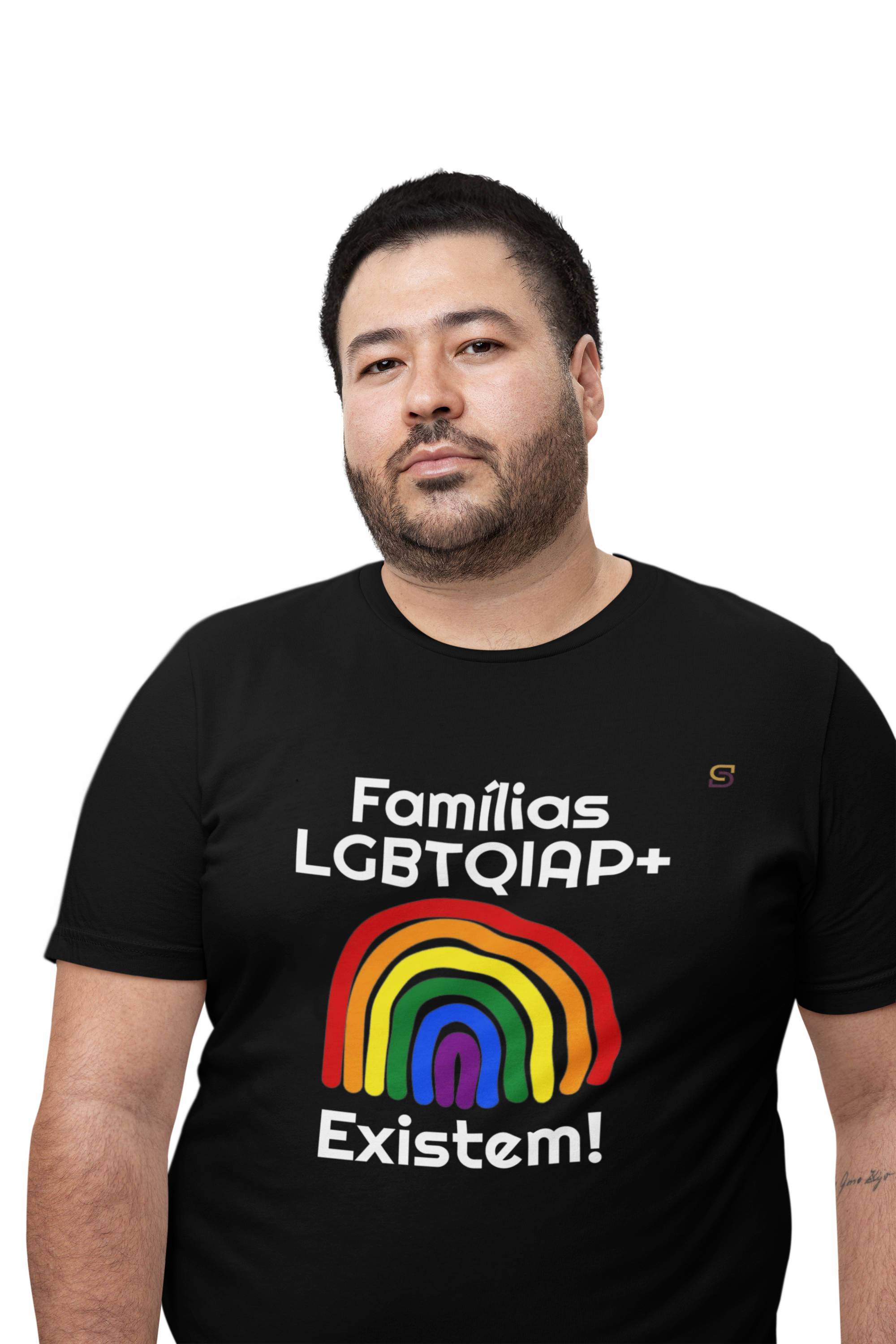 T-shirt Plus Size Famílias LGBTQIAP+