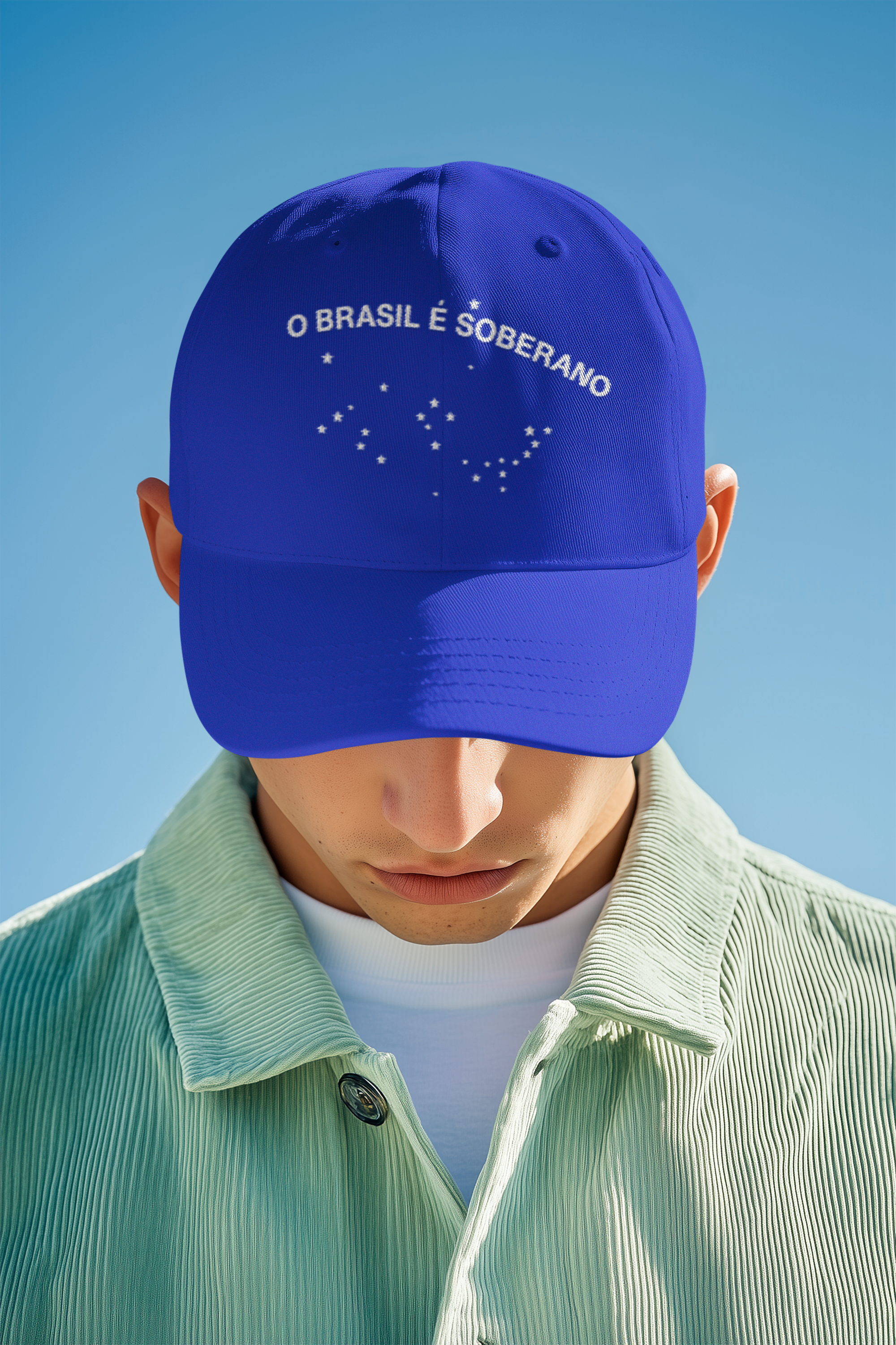 Boné Prime Confort (Sarja) O Brasil é Soberano