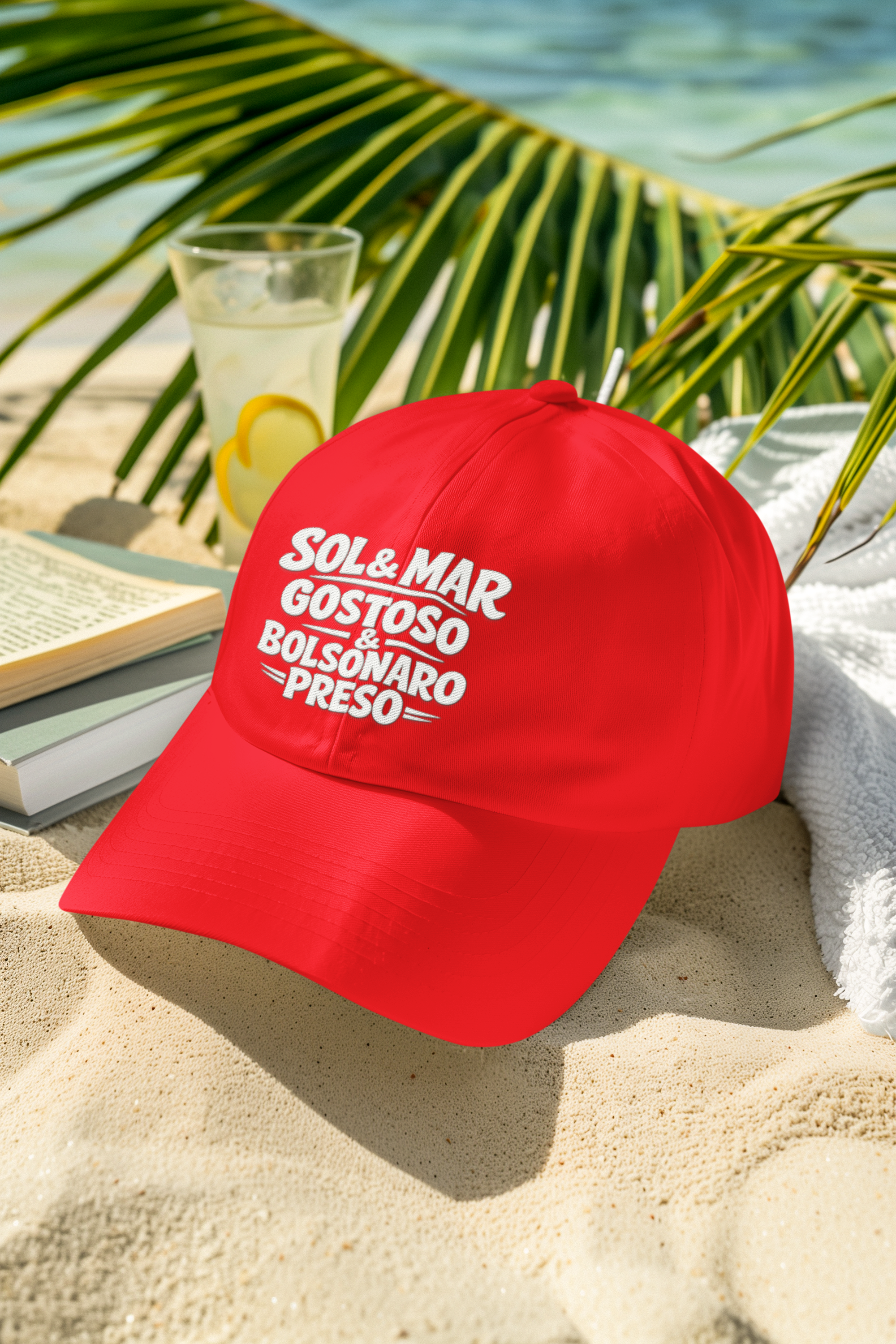 Boné de Sarja BOLSONARO PRESO!