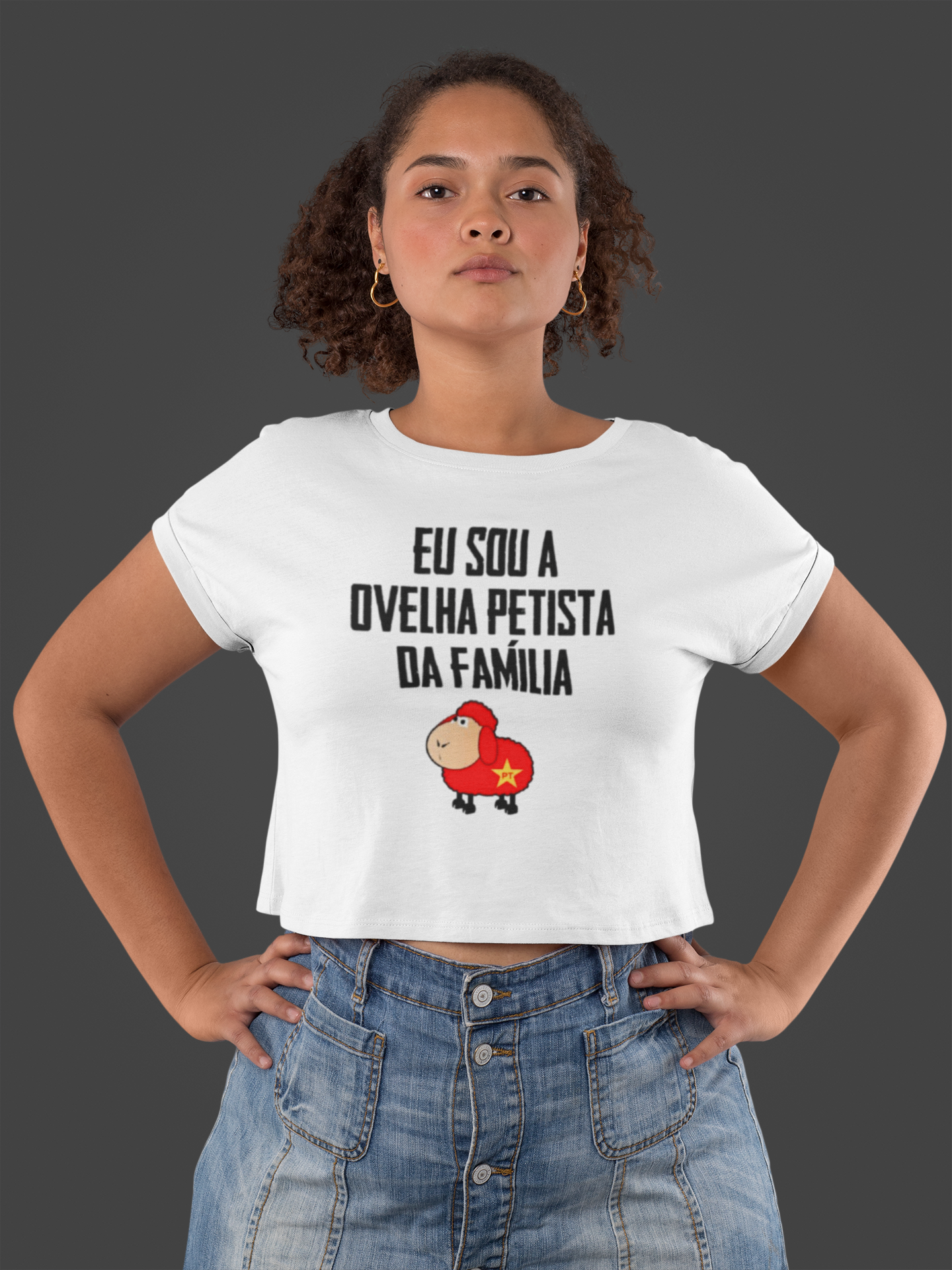 Cropped Ovelha Petista