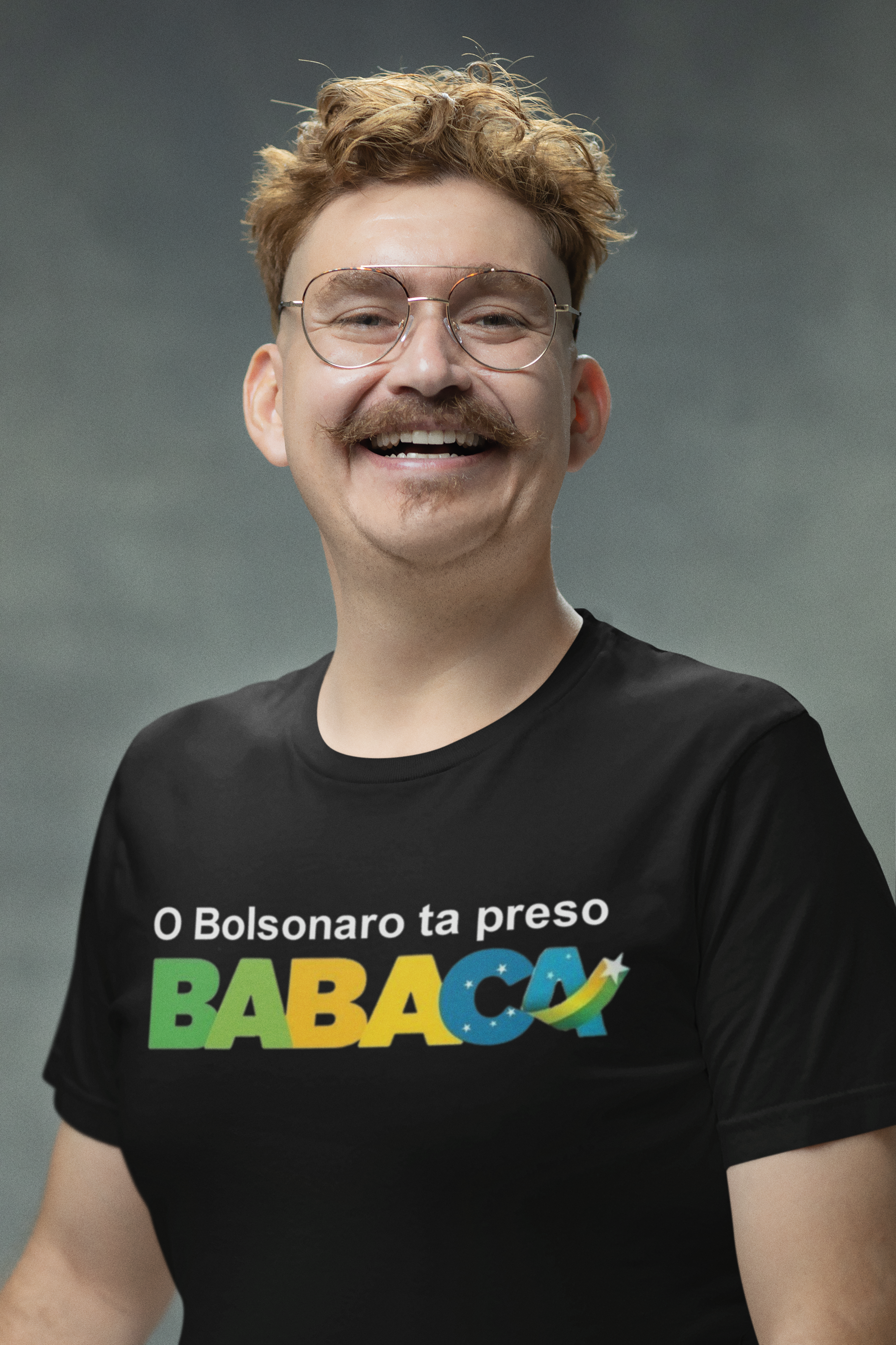 T-shirt Tradicional O BOLSONARO TA PRESO