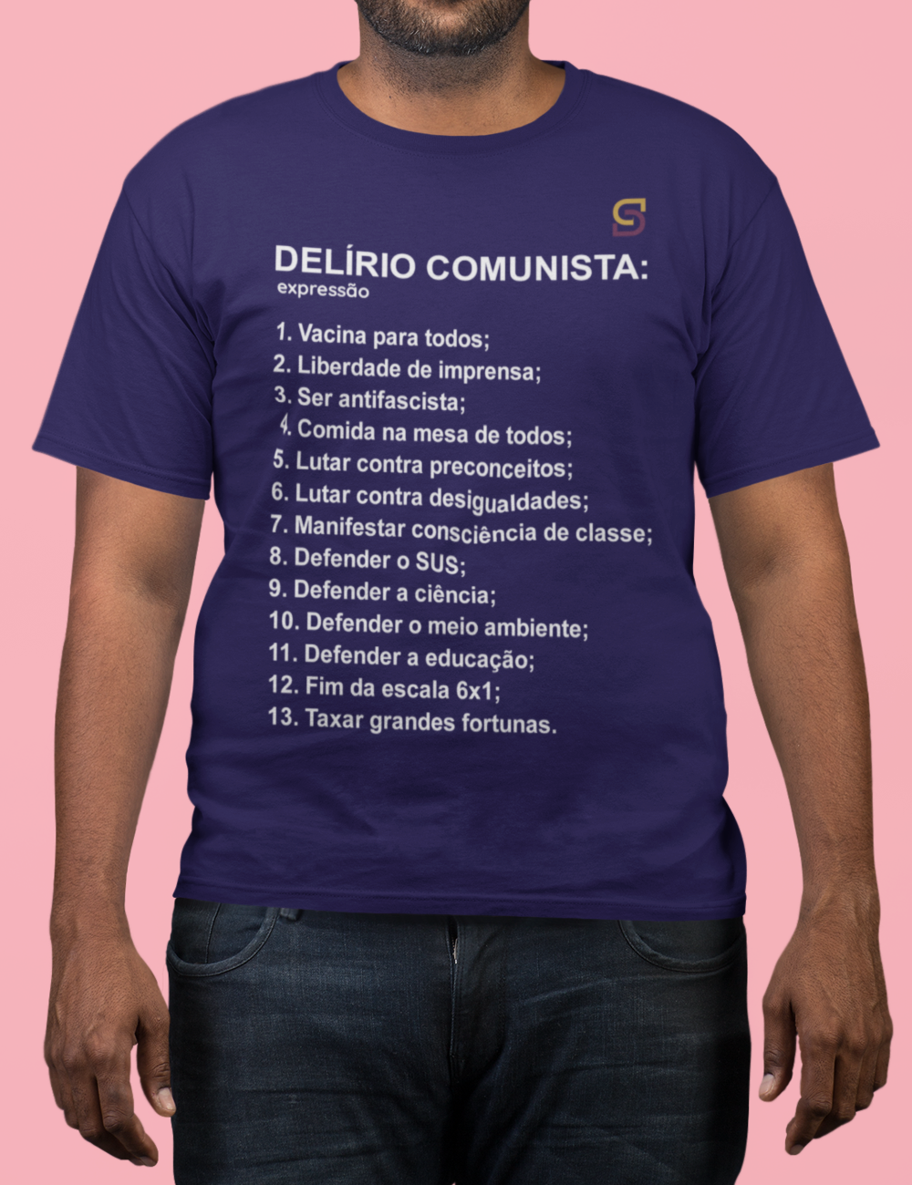 T-shirt Plus Size Delerío Comunista