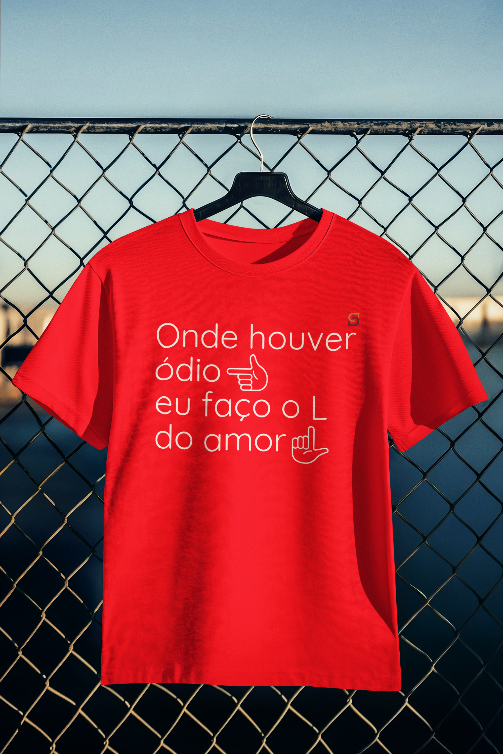 T-shirt Tradicional L do amor