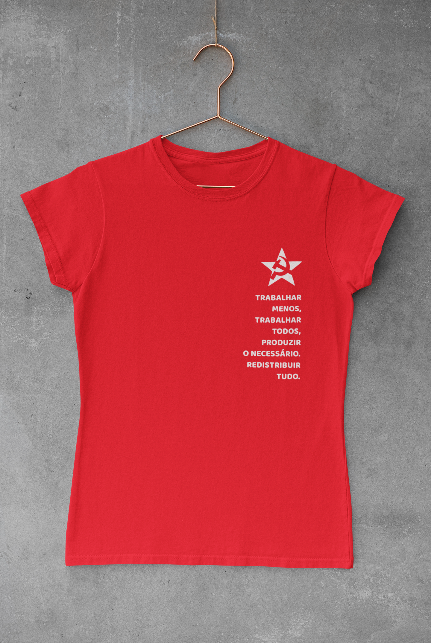 T-shirt Baby Look redistribuir tudo.