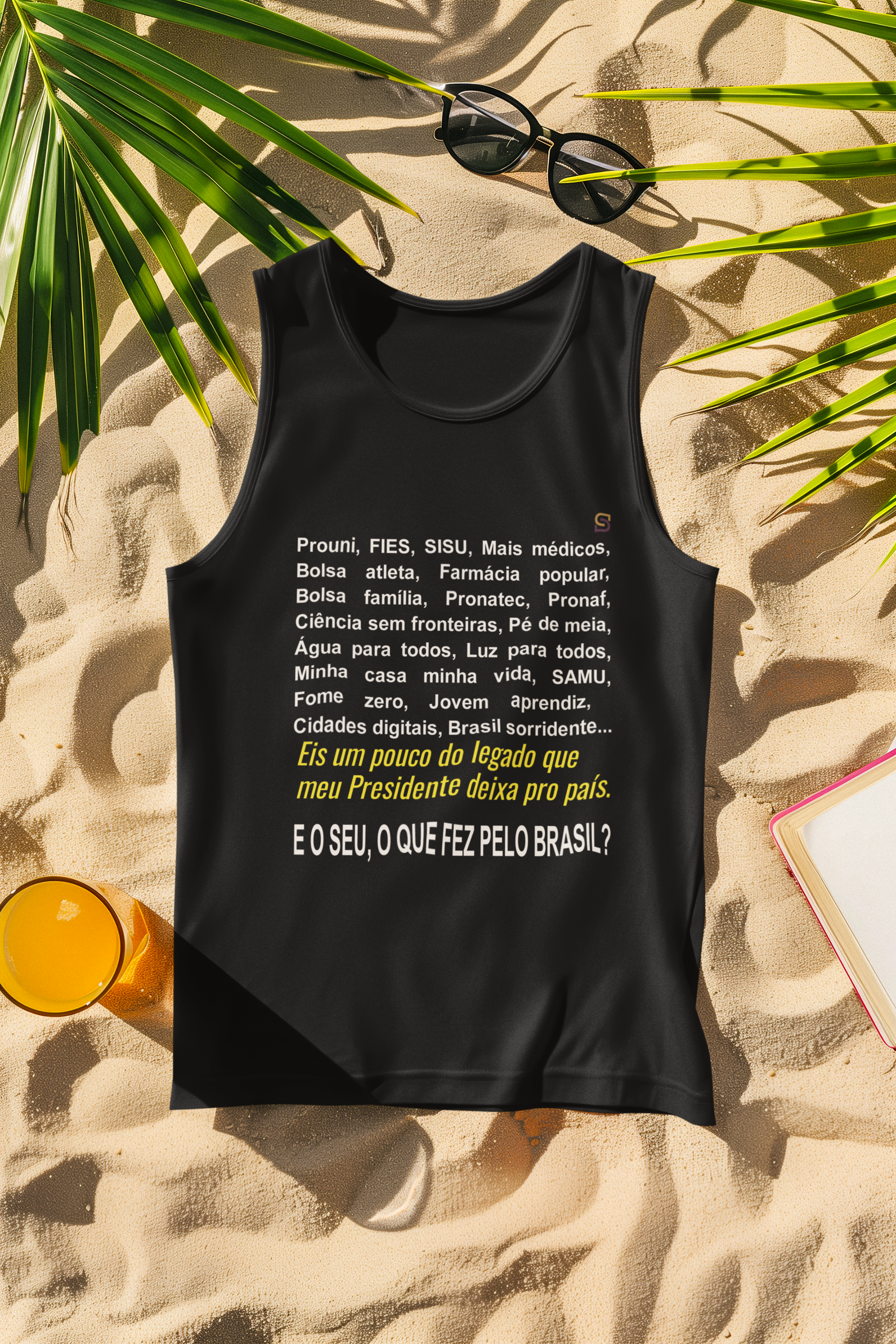 Regata UNISSEX MEU PRESIDENTE