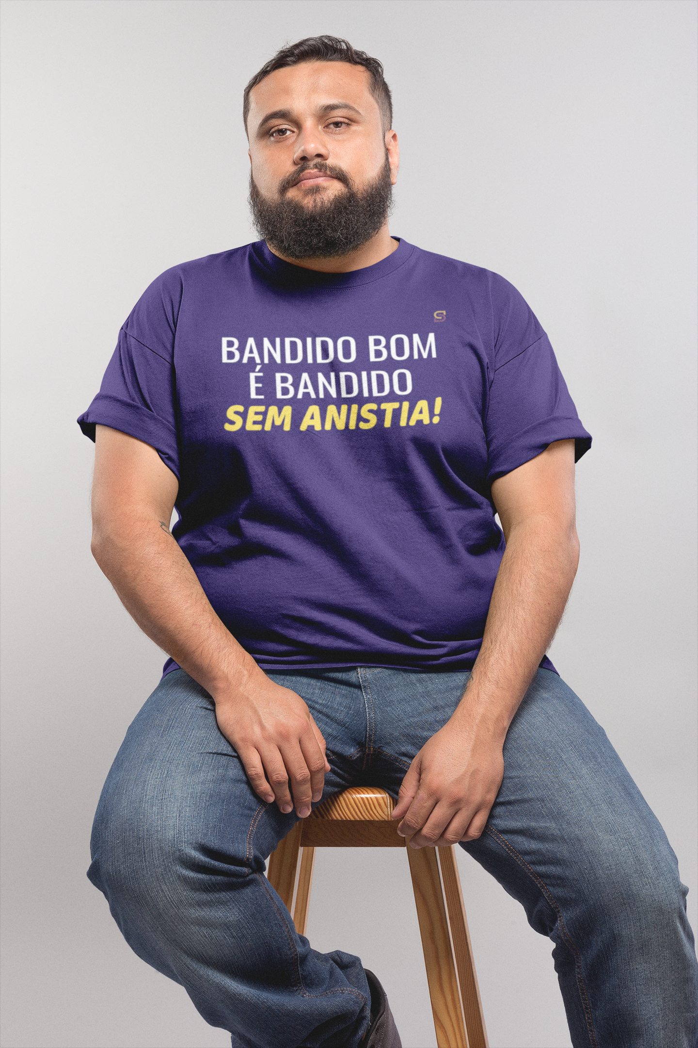 T-shirt Plus Size SEM ANISTIA!