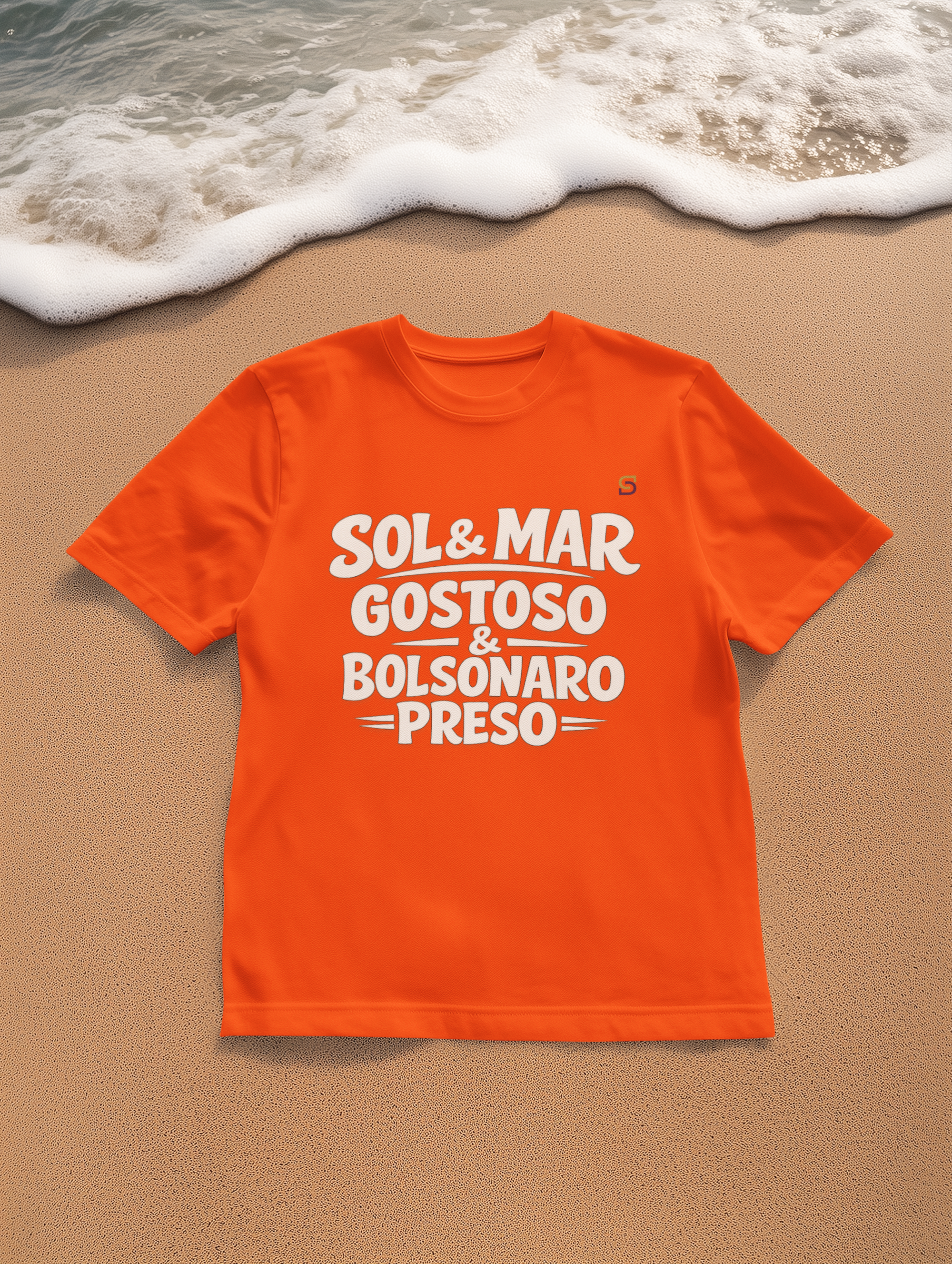 T-shirt Tradicional BOLSONARO PRESO!