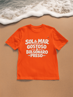 T-shirt Tradicional BOLSONARO PRESO!