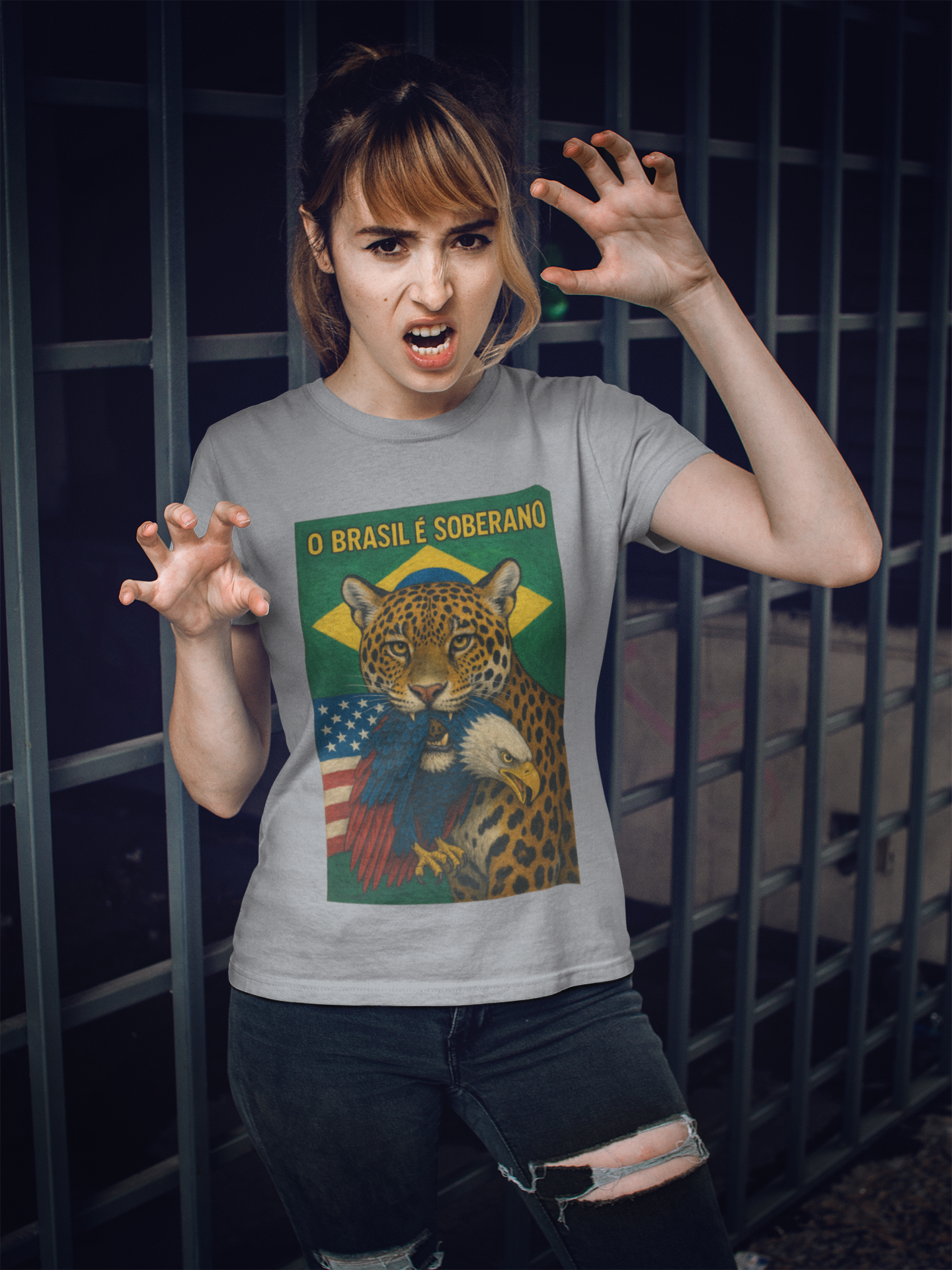 T-shirt Tradicional ONÇA PINTADA