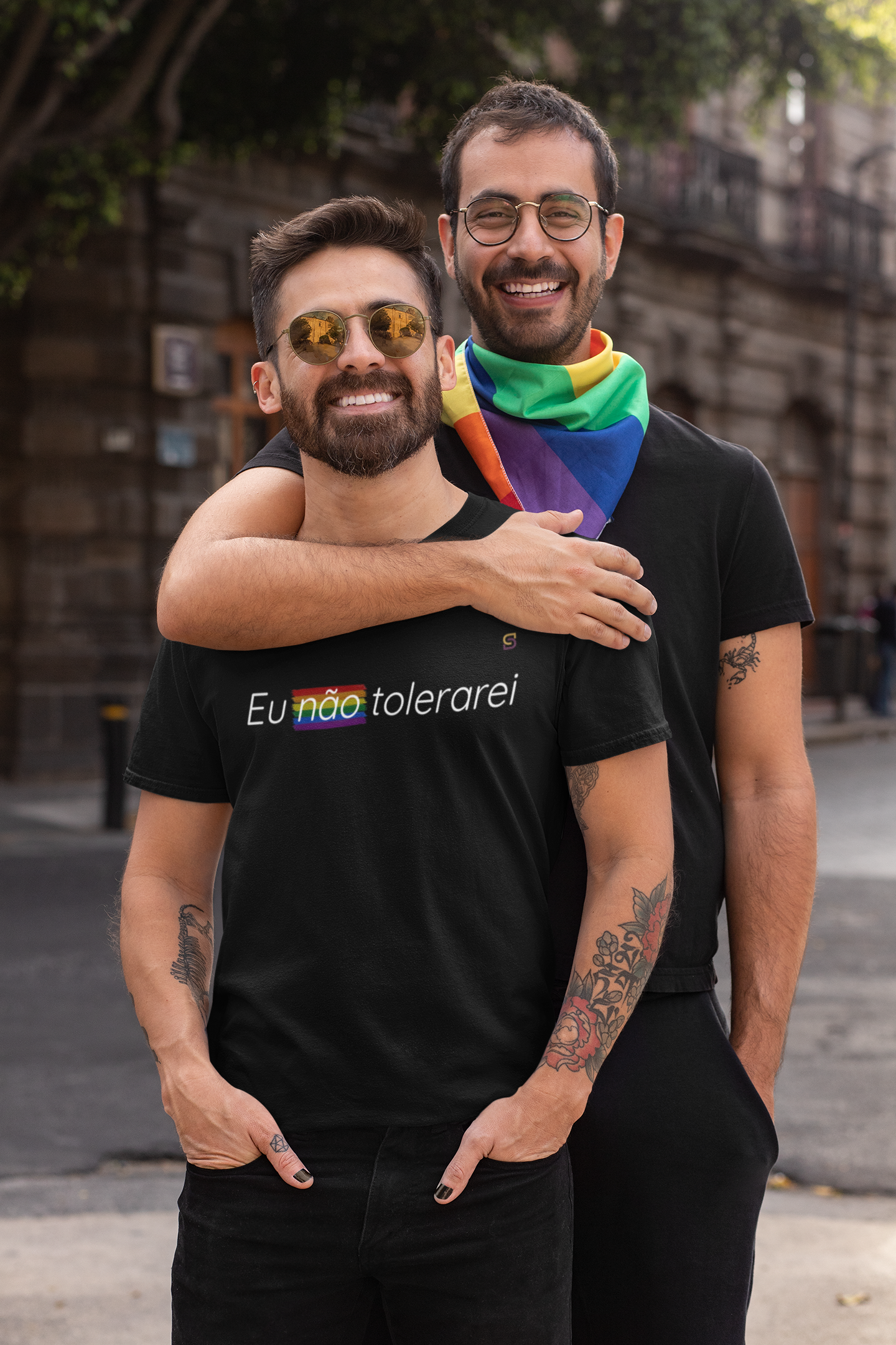 T-shirt Tradicional EU NÃO TOLERAREI