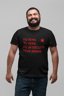 T-shirt Plus Size Teus Sinais