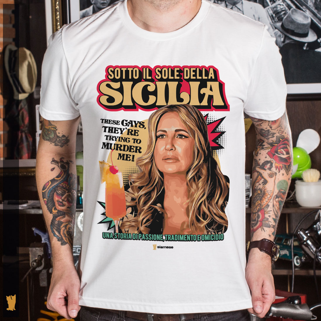 Siamese Tanya White Lotus Sicilia