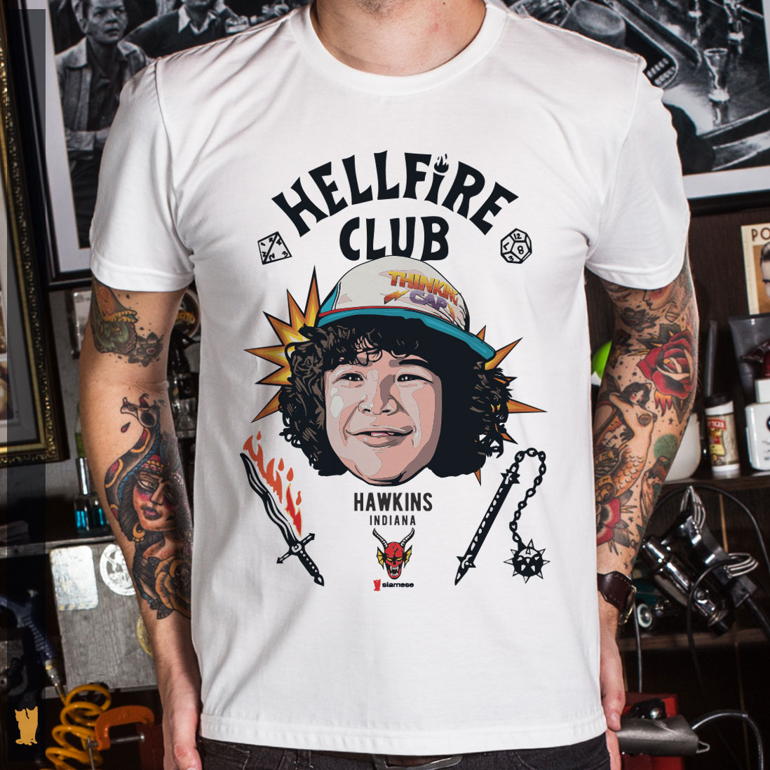 Siamese Stranger Things Hellfire Club