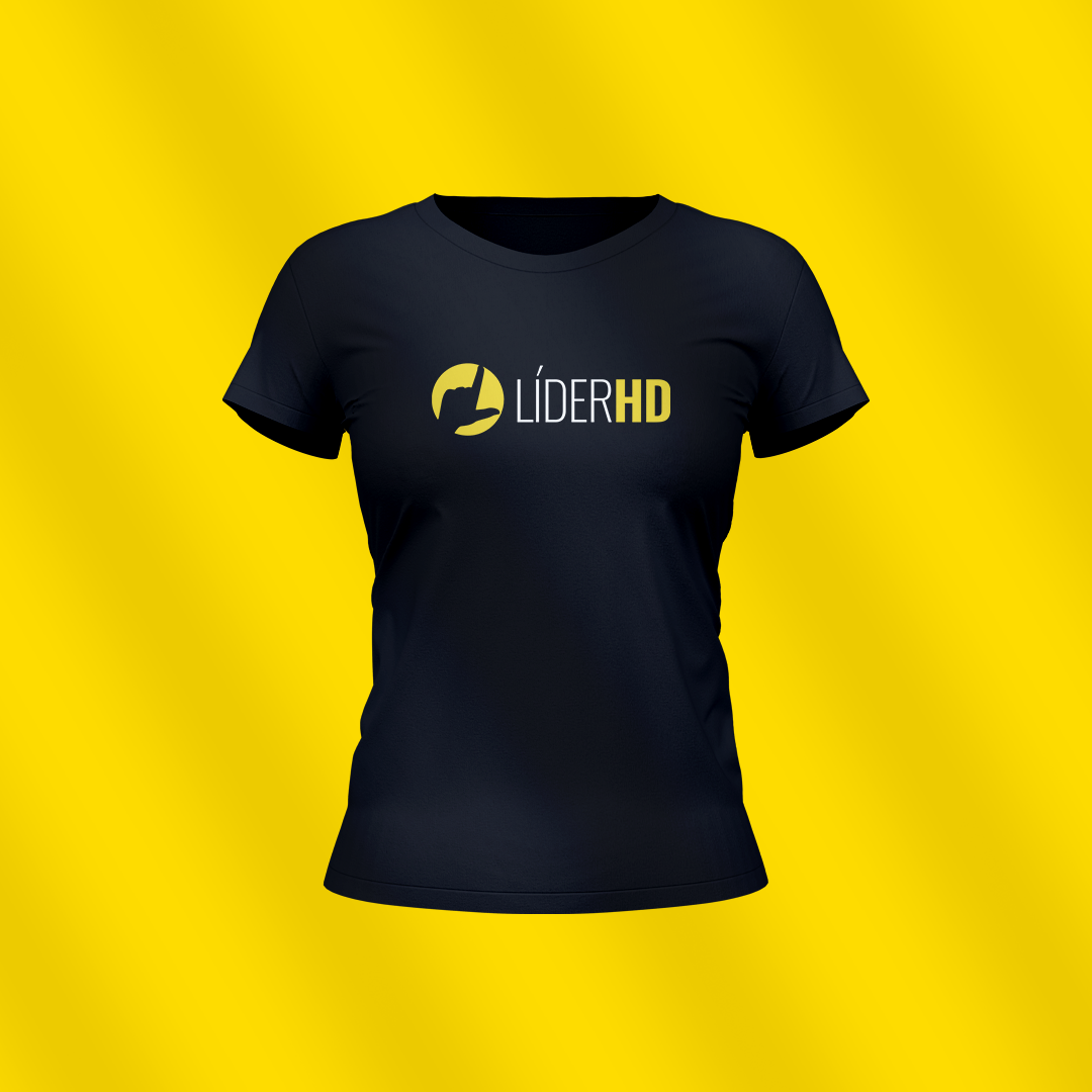 Nome do produto: Baby Look preta - Líder HD