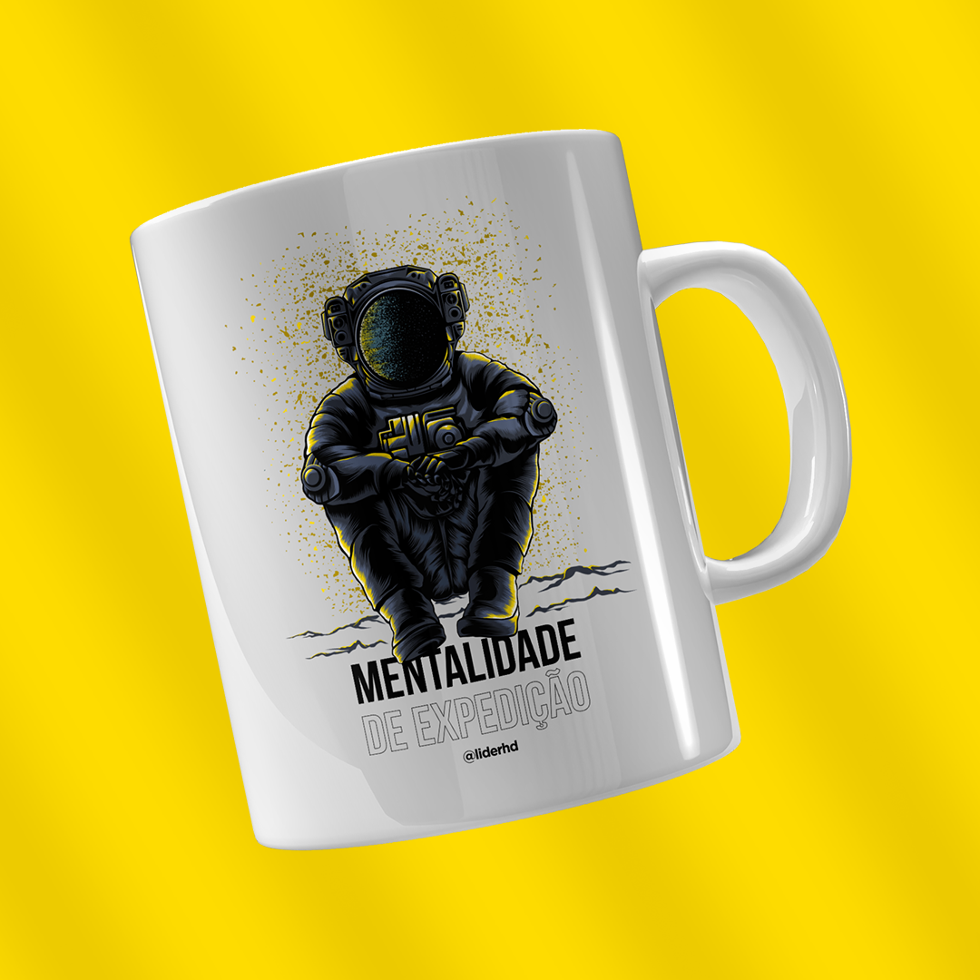 Nome do produto: Caneca - Mentalidade de expediçaõ