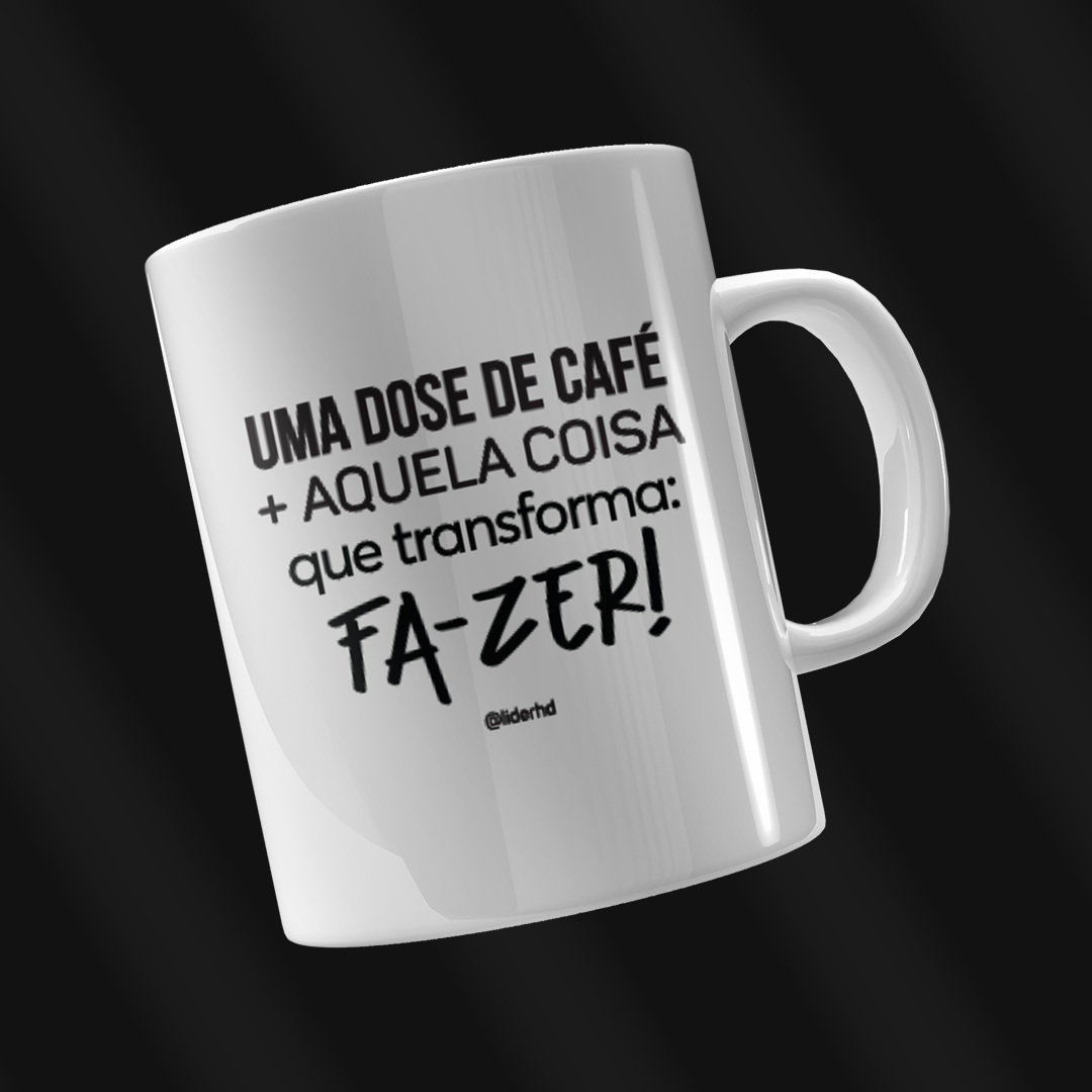Nome do produto: Caneca - Uma dose de café