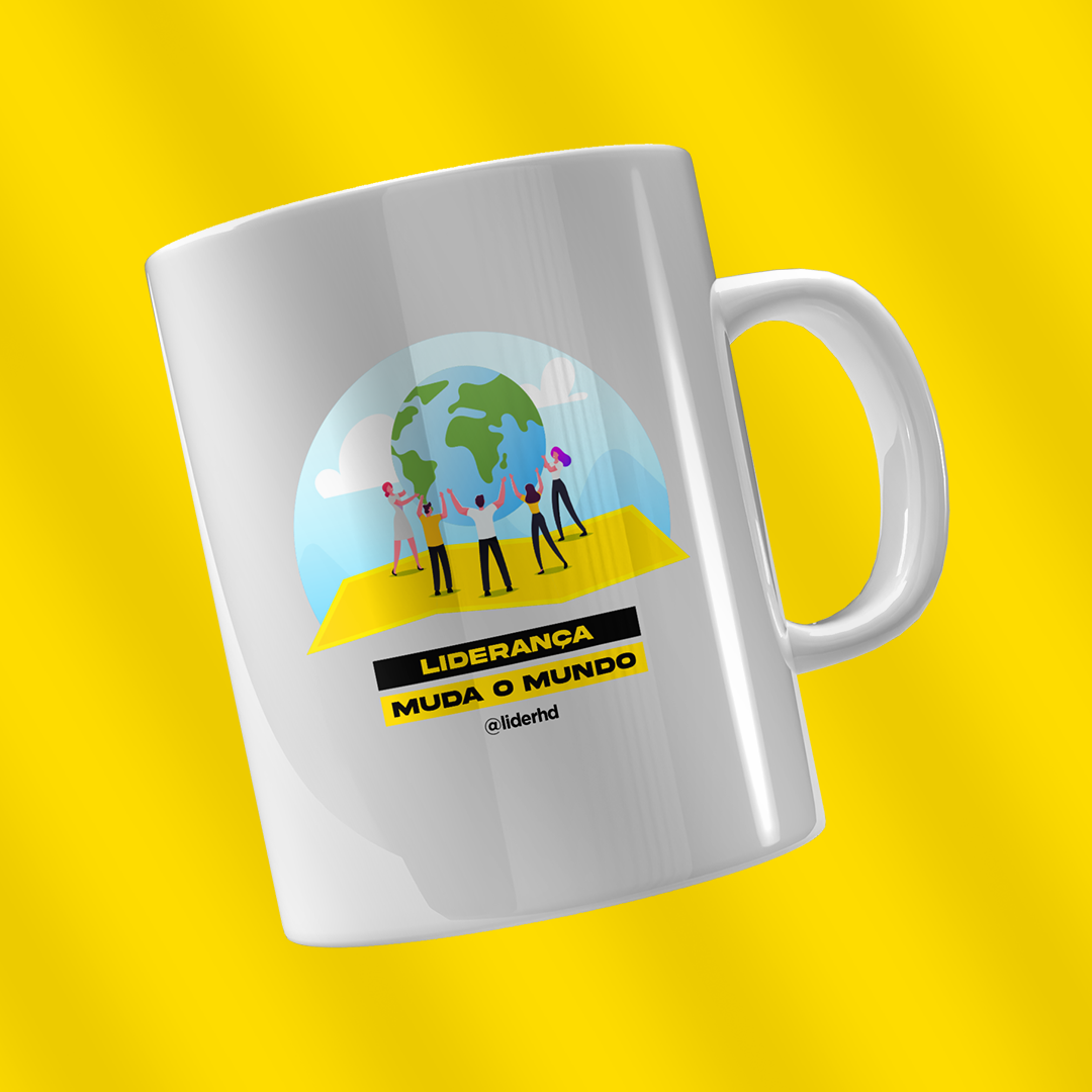 Nome do produto: Caneca - Liderança muda o mundo