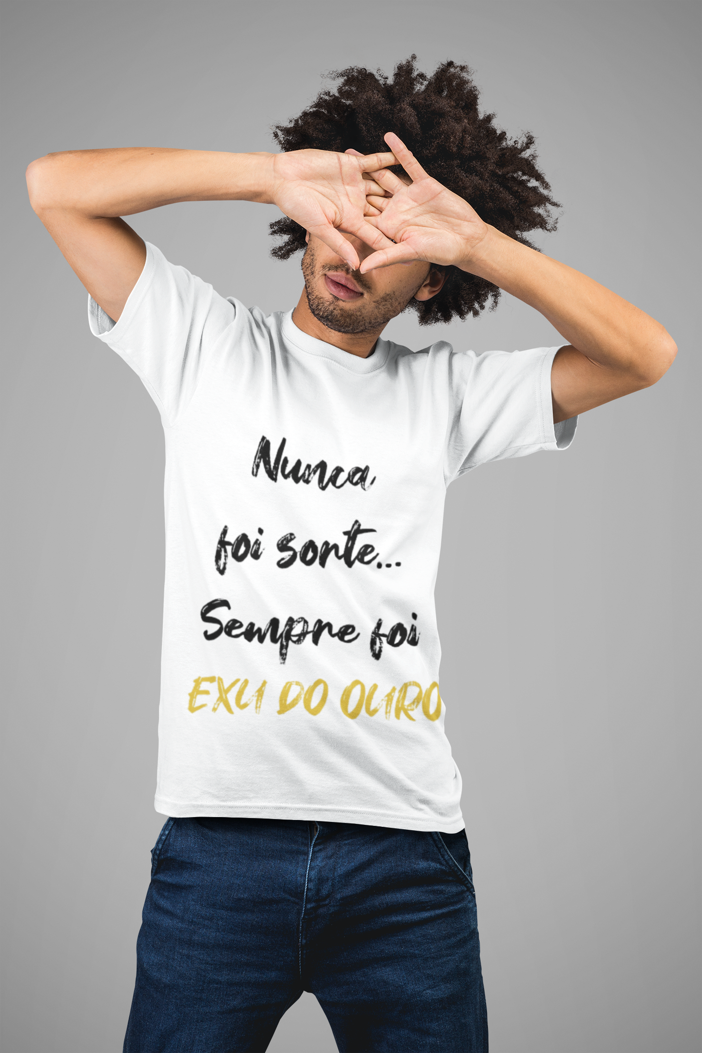 Nome do produto: Camiseta c/ Frases (Unisex)