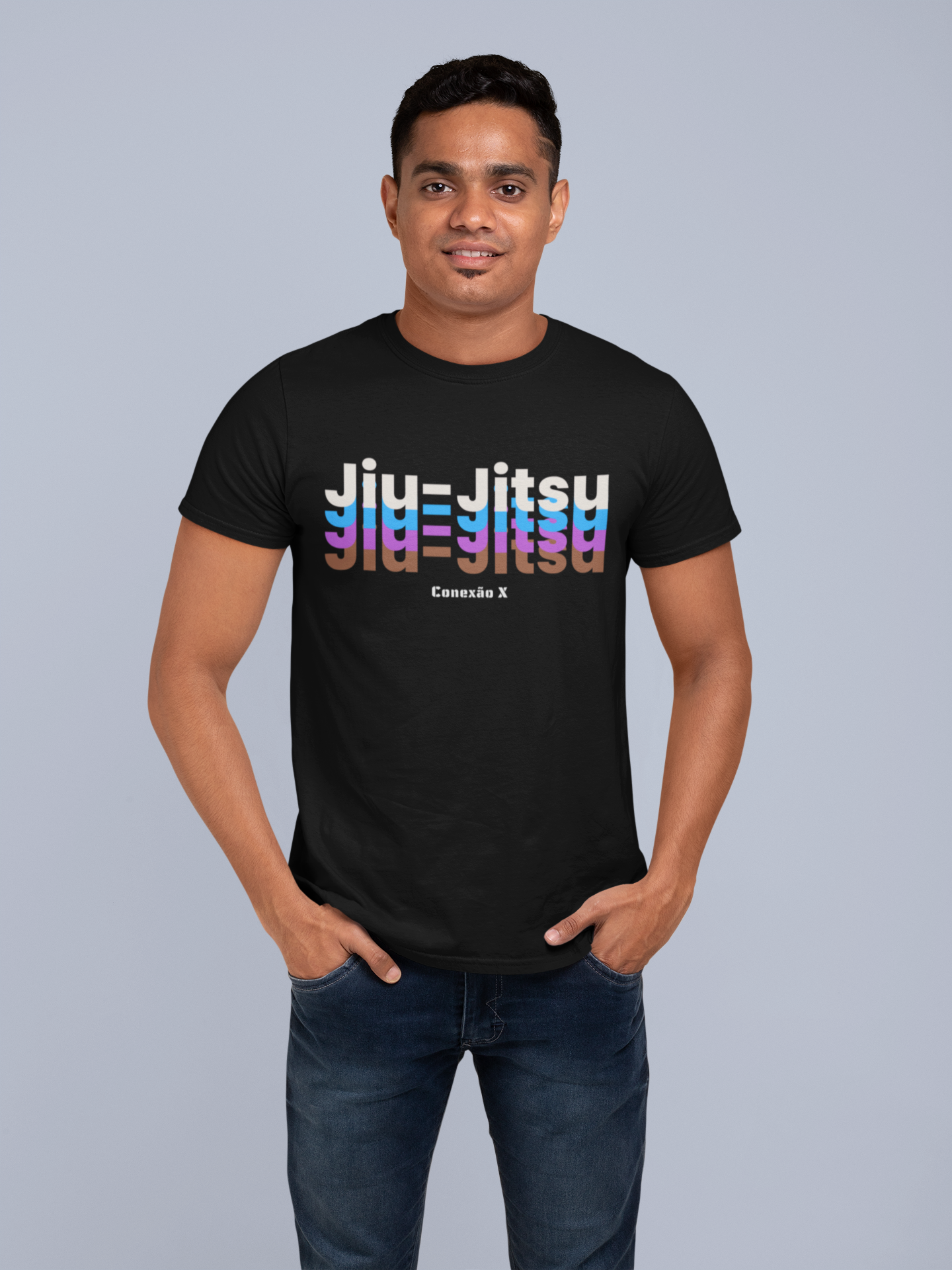 Nome do produto: Camiseta Jiu-Jitsu Colorida
