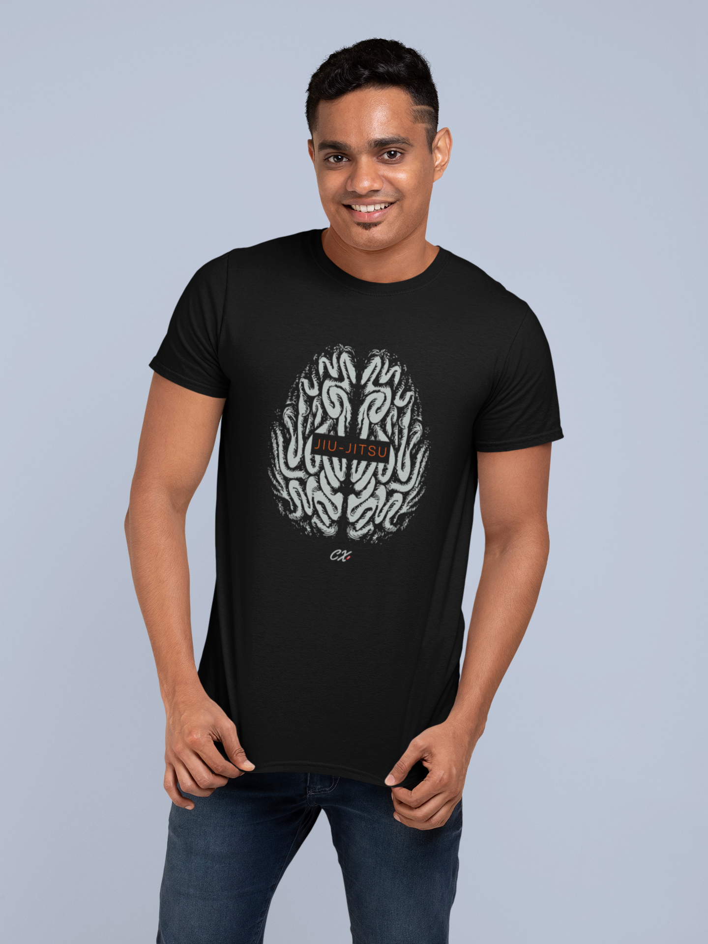 Nome do produto: Camiseta Cérebro de Jiujiteiro