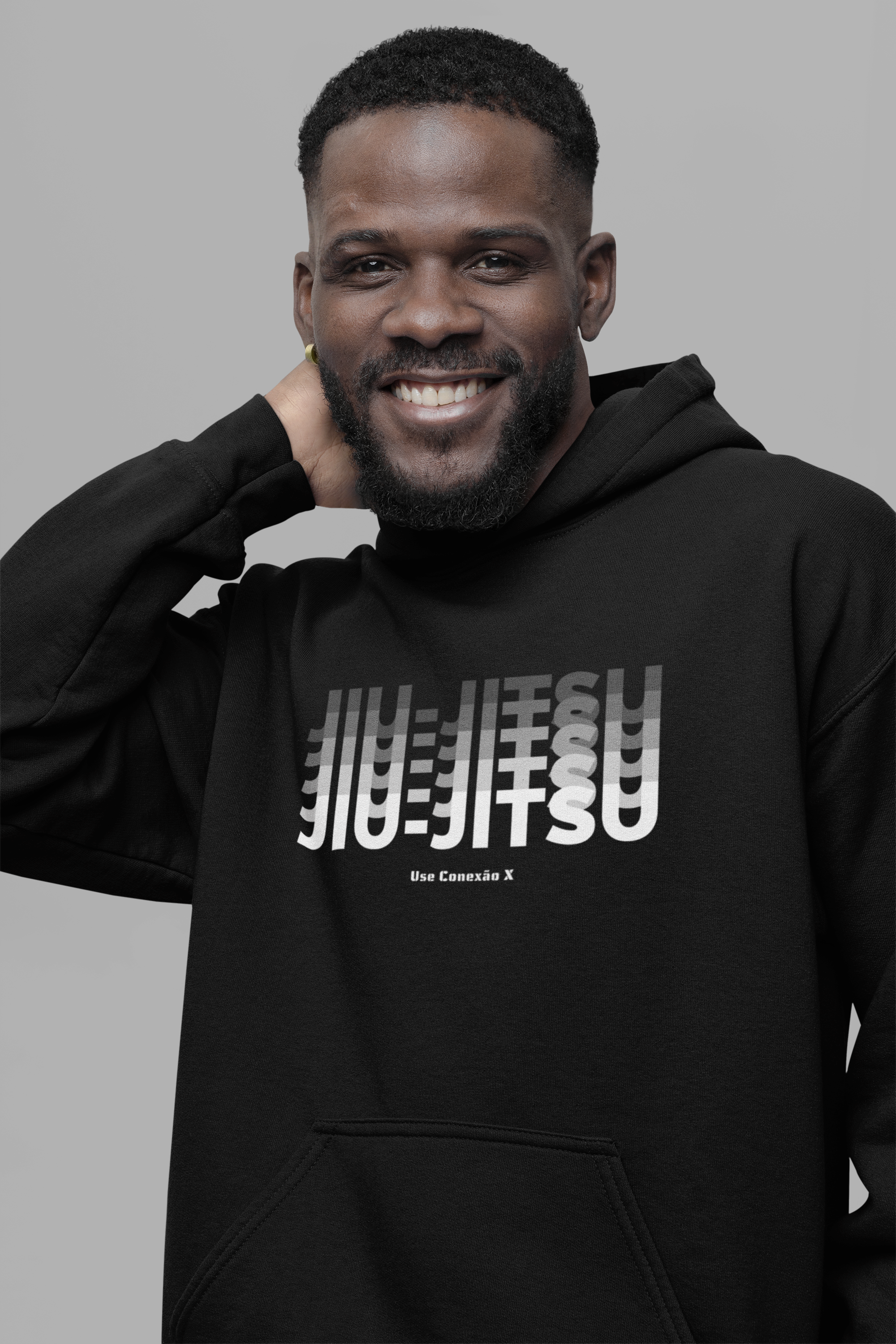 Nome do produto: Moletom Canguru Jiu-jitsu Unissex