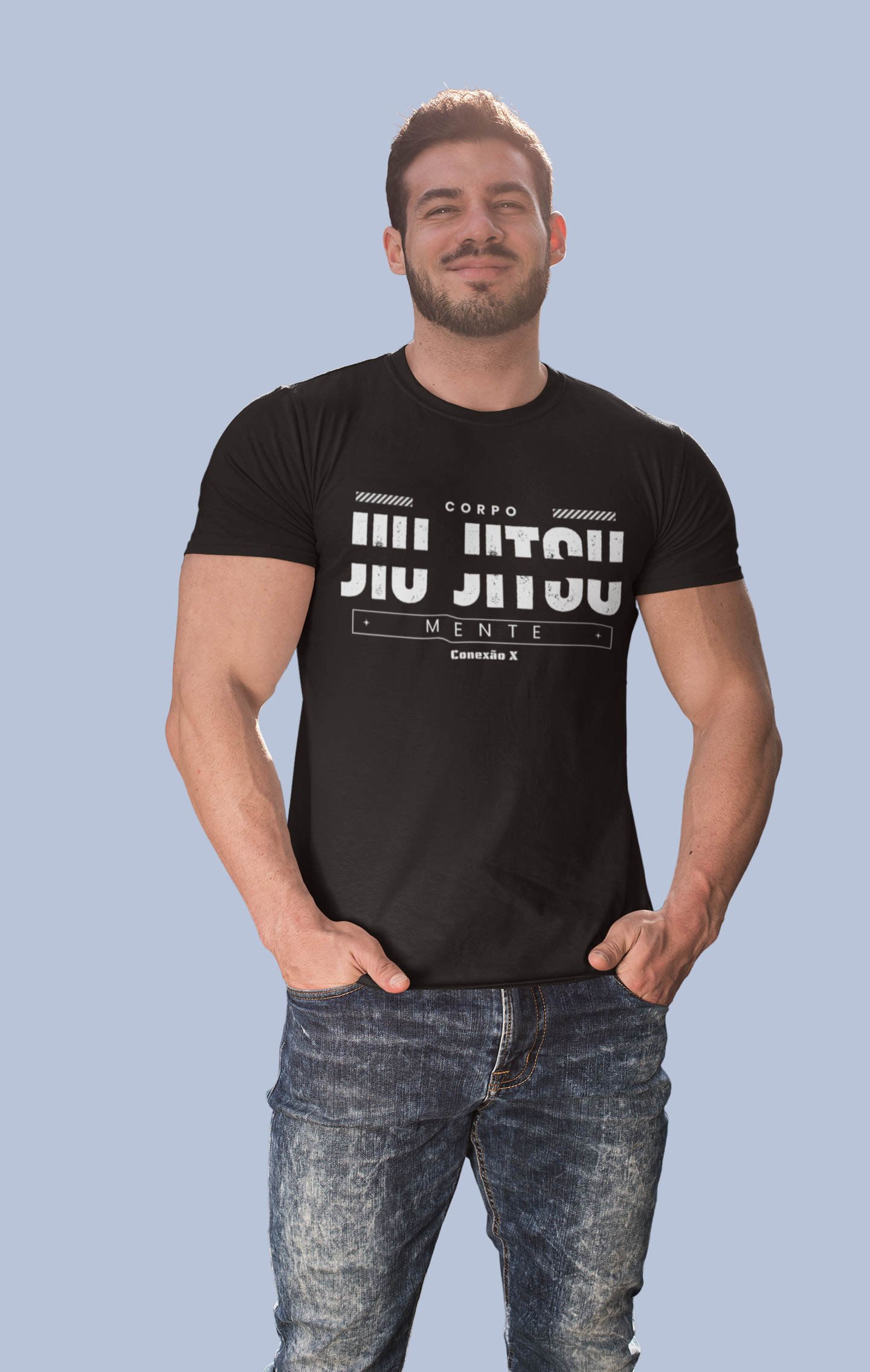Nome do produto: Camiseta Corpo e Mente Masculina